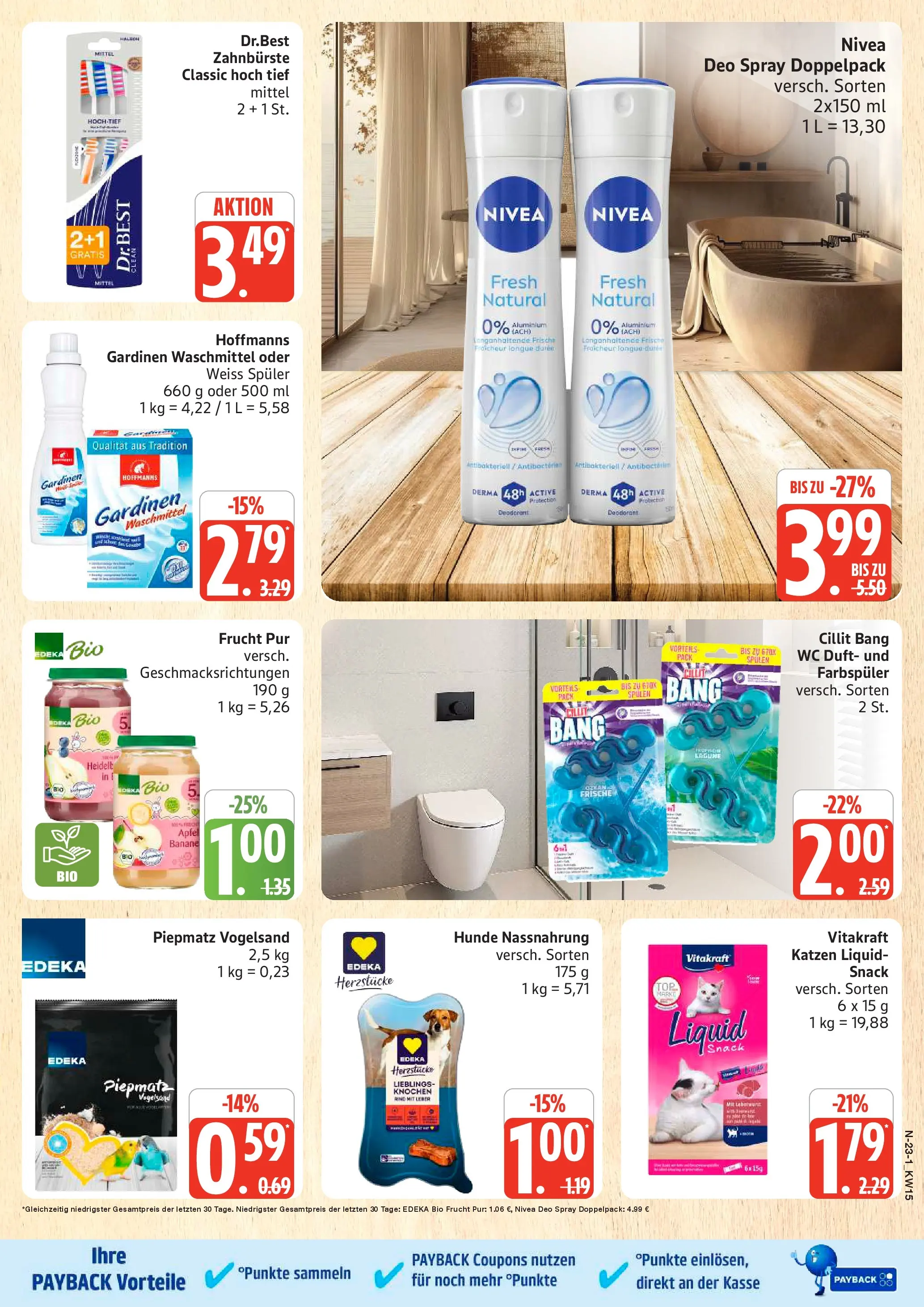 Marktkauf Prospekt Cuxhaven	 (ab 05.04.2026) » Angebote online | Seite: 23 | Produkte: Duft, Deodorant, Zahnbürste, Waschmittel