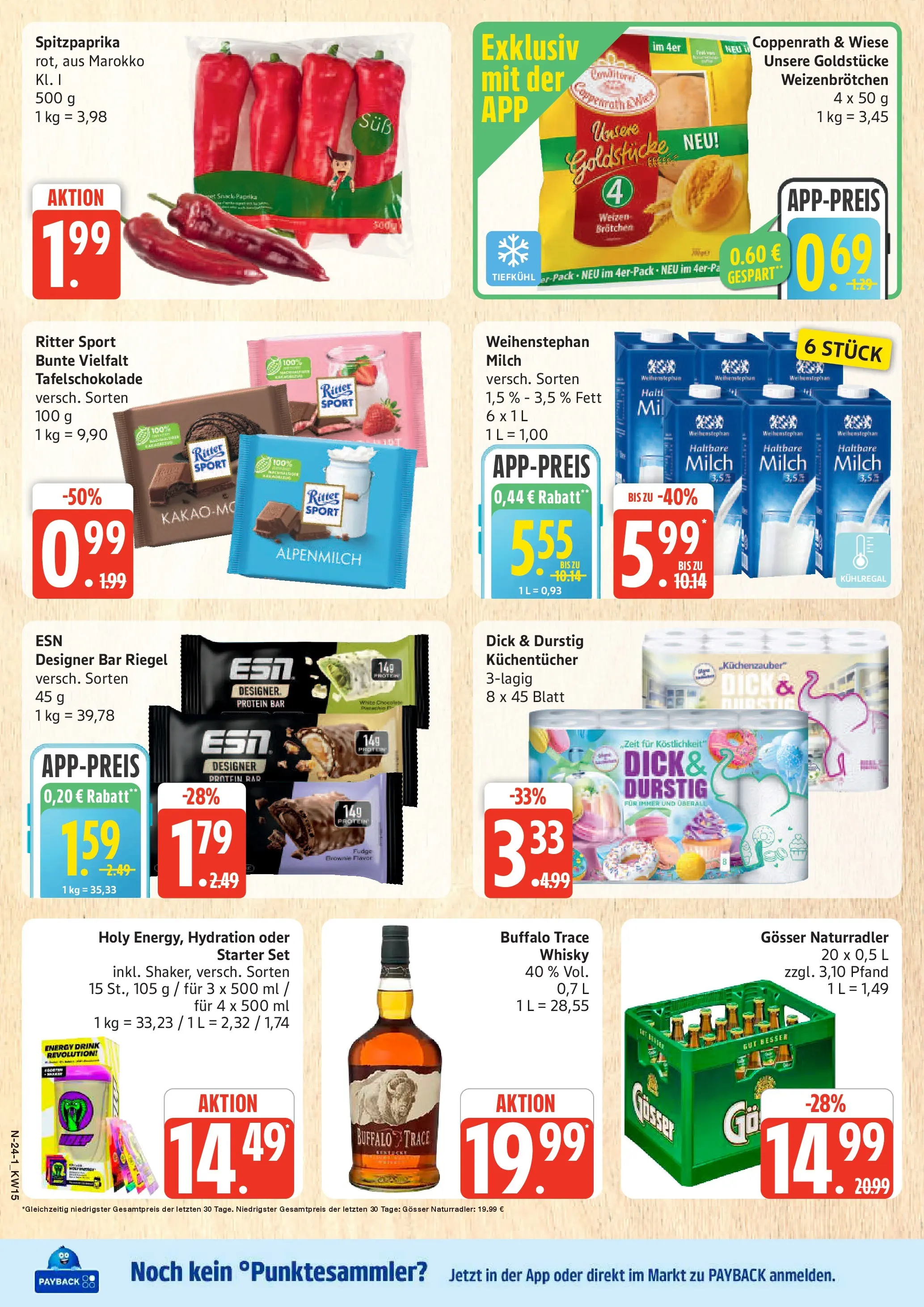 Marktkauf Prospekt Cuxhaven	 (ab 05.04.2026) » Angebote online | Seite: 24 | Produkte: Whisky, Milch, Energy, Ritter sport