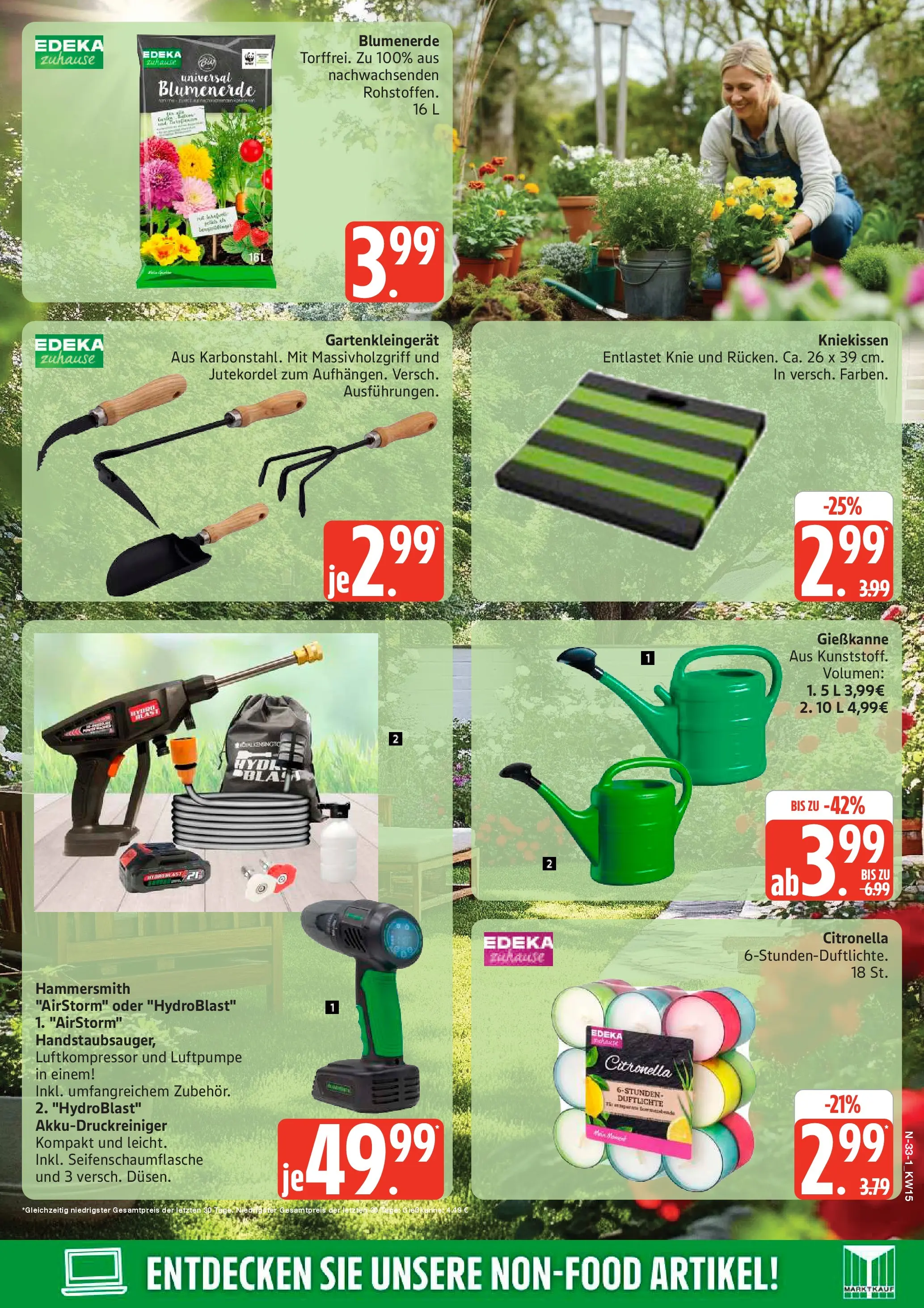 Marktkauf Prospekt Cuxhaven	 (ab 05.04.2026) » Angebote online | Seite: 33 | Produkte: Tür, Luftpumpe, Blumenerde