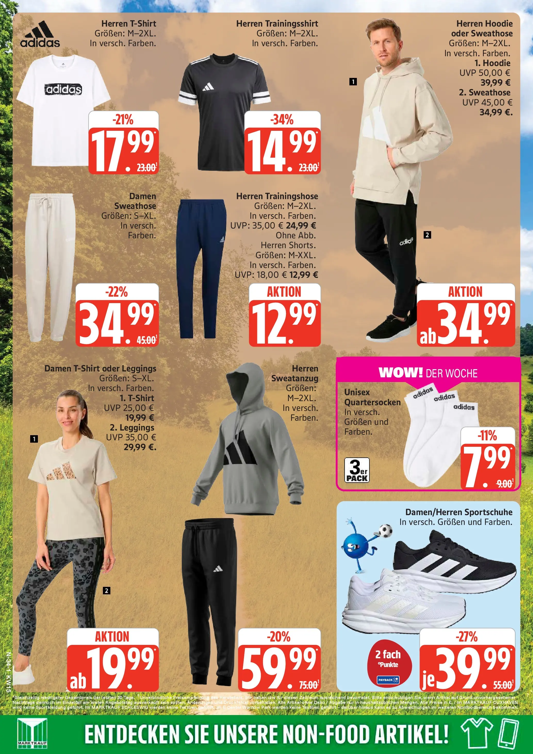 Marktkauf Prospekt Cuxhaven	 (ab 05.04.2026) » Angebote online | Seite: 34 | Produkte: Sweathose, Trainingshose, Hoodie, Leggings
