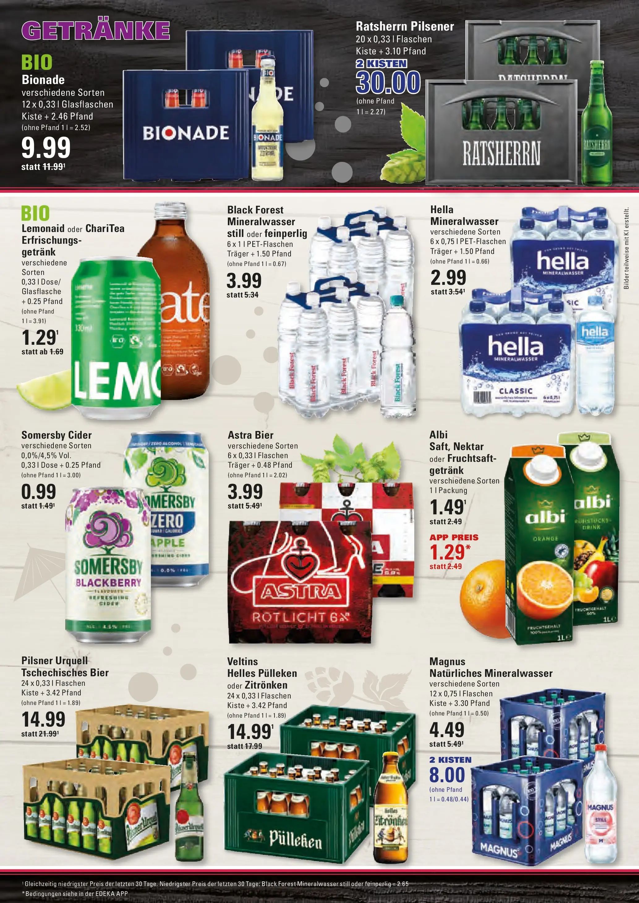 Edeka prospekt Stade	 (ab 05.04.2026) » Angebote Online | Seite: 14 | Produkte: Helles pulleken, Bier, Mineralwasser, Apple