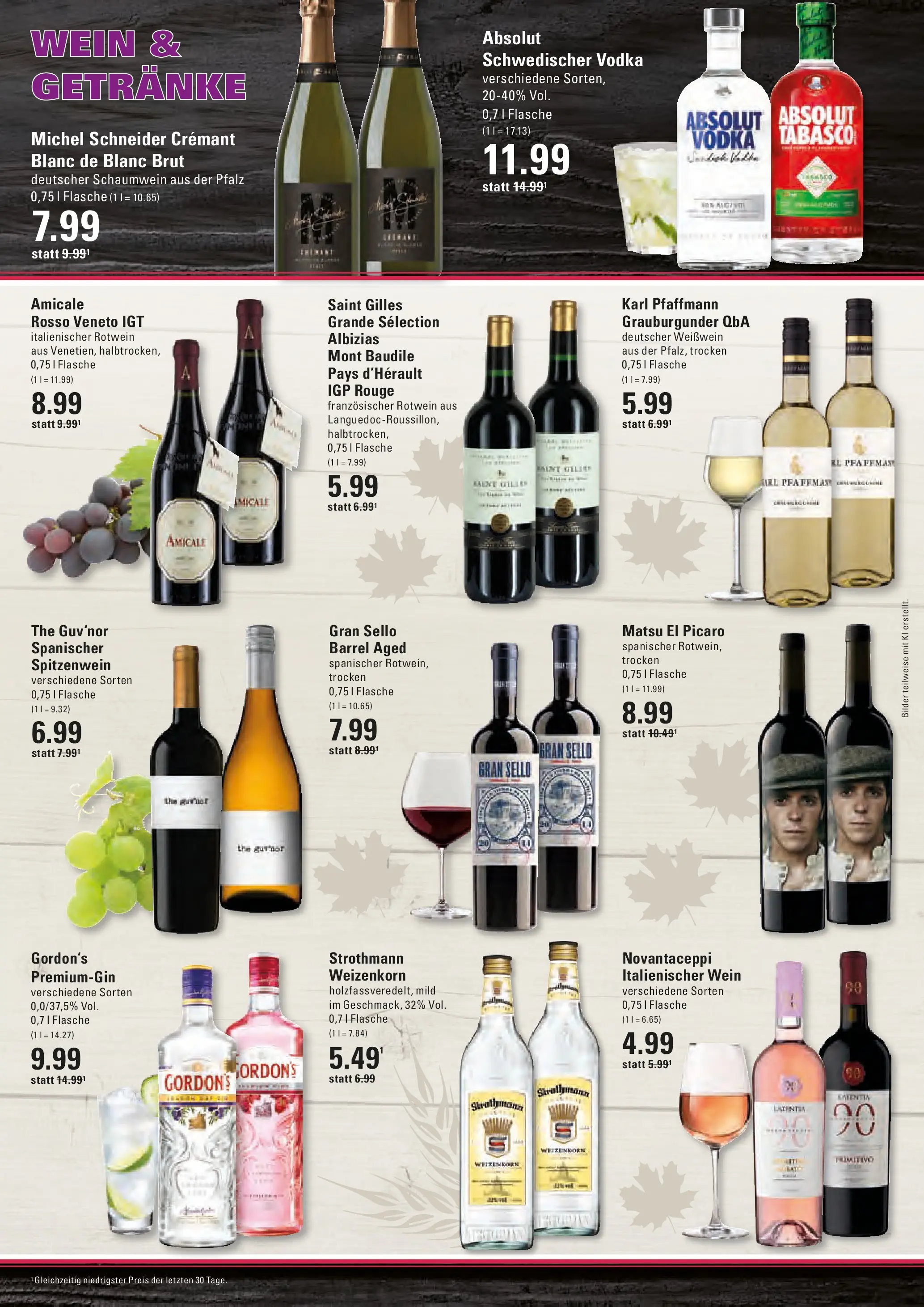 Edeka prospekt Stade	 (ab 05.04.2026) » Angebote Online | Seite: 15 | Produkte: Weißwein, Wein, Vodka, Gin
