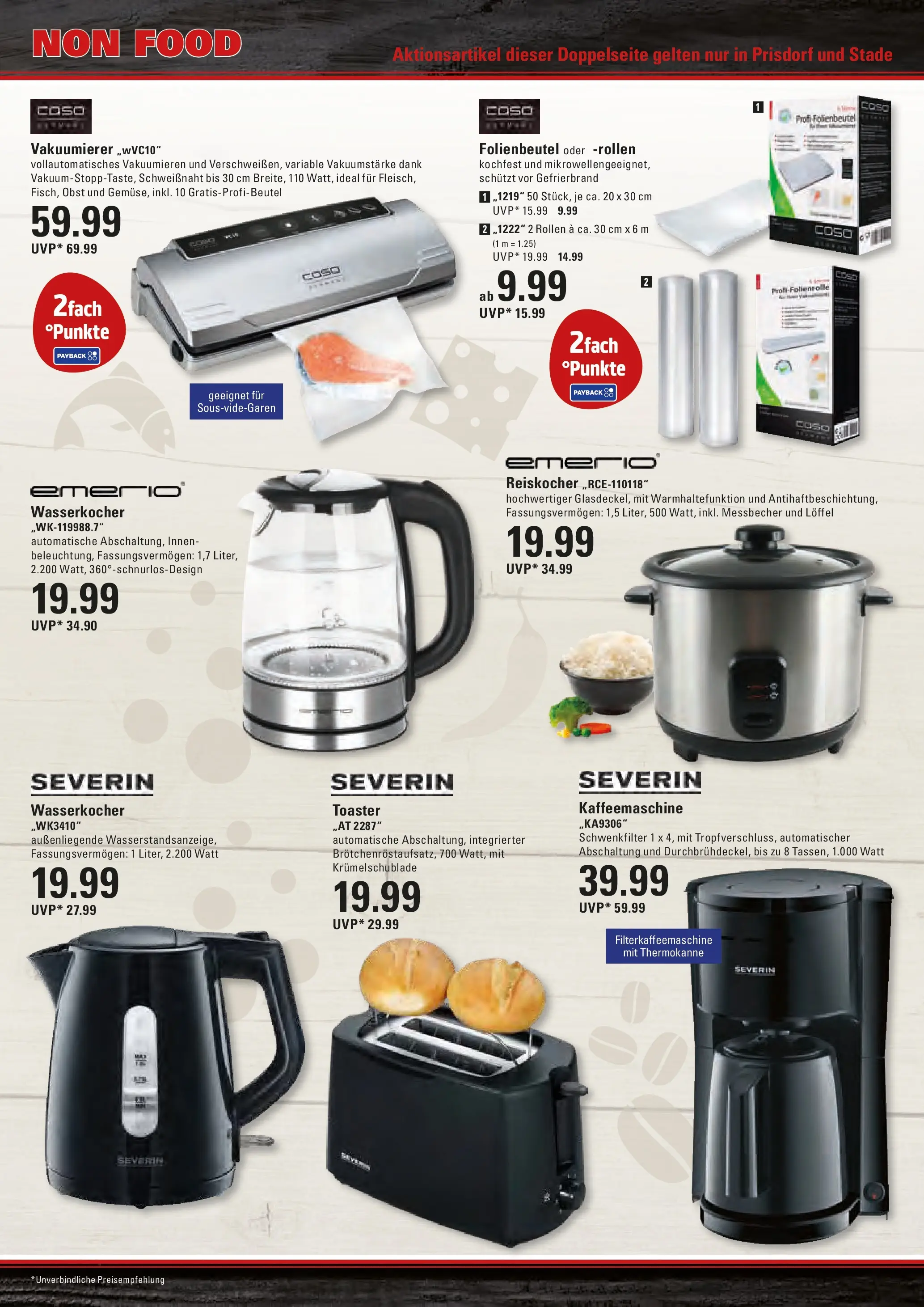 Edeka prospekt Stade	 (ab 05.04.2026) » Angebote Online | Seite: 21 | Produkte: Kaffeemaschine, Vakuumierer, Obst, Filterkaffeemaschine