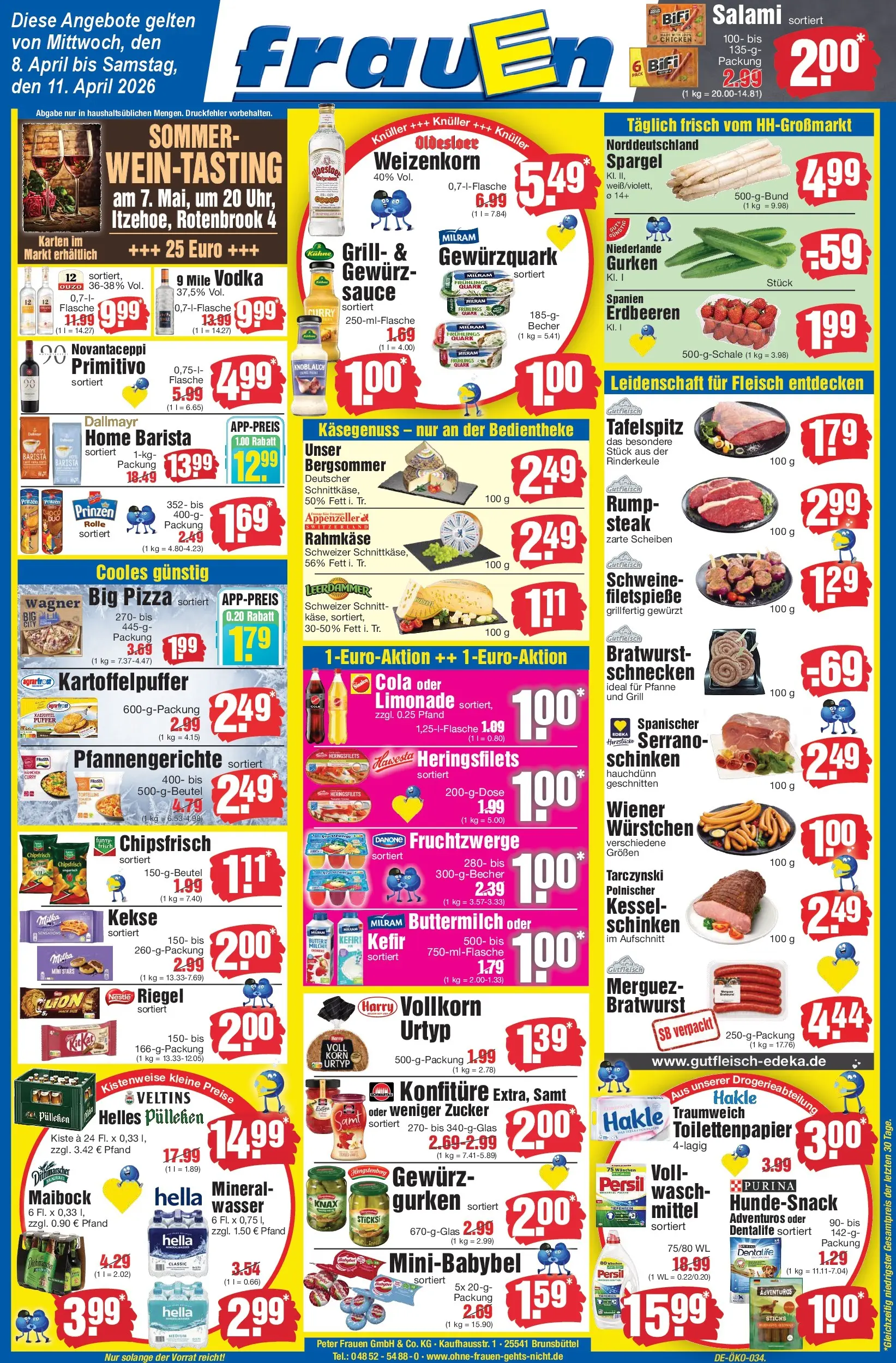Edeka prospekt Heide	 (ab 04.04.2026) » Angebote Online | Seite: 1 | Produkte: Tafelspitz, Grill, Mineralwasser, Schinken