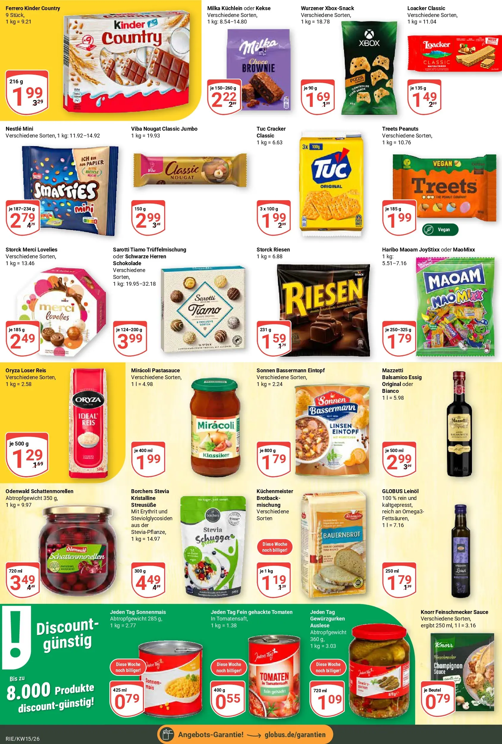 Globus prospekt Bochum-Riemke	 (ab 07.04.2026) » Angebote online | Seite: 13 | Produkte: Xbox, Essig, Milka, Kekse