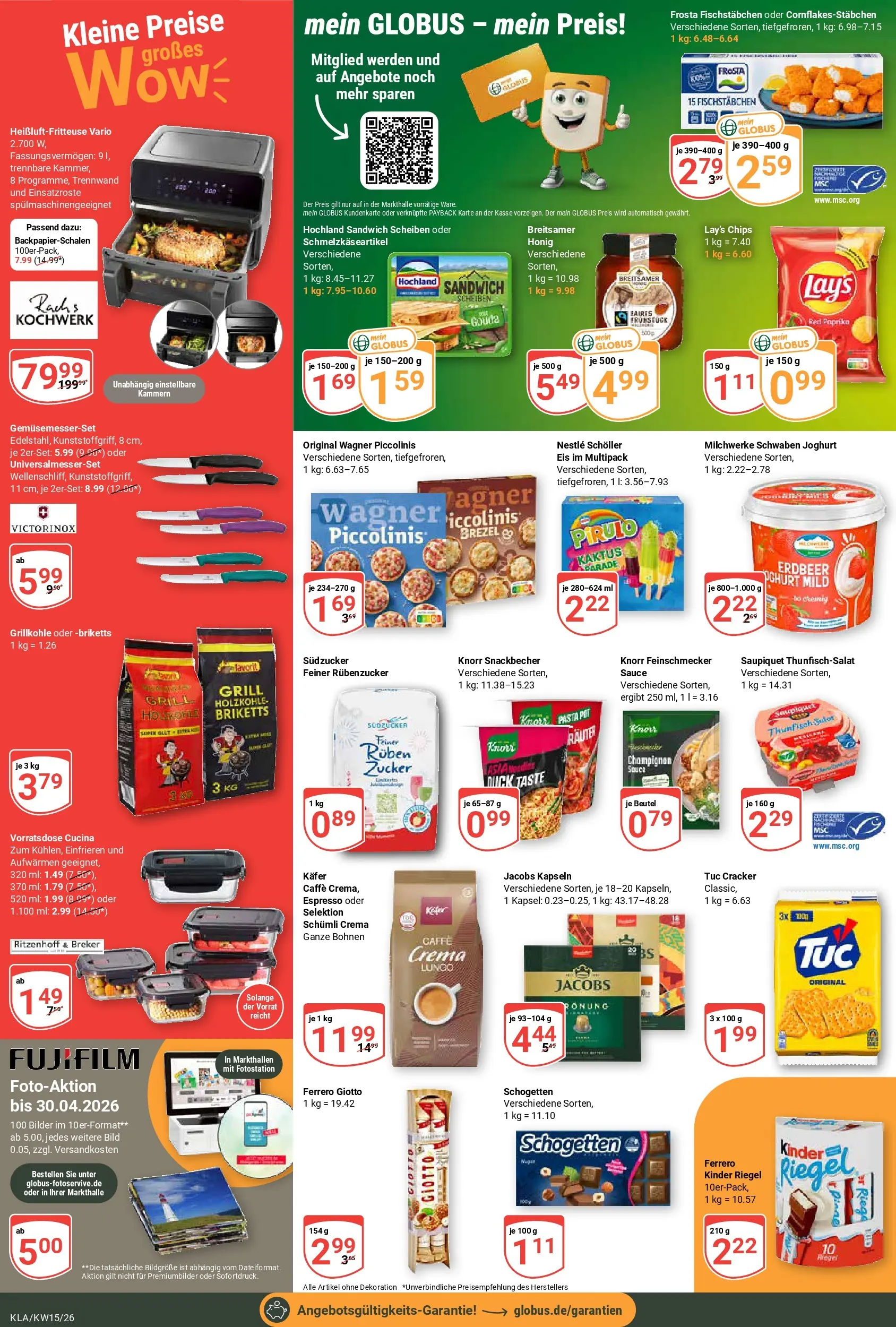 Globus prospekt Kaiserslautern	 (ab 07.04.2026) » Angebote online | Seite: 2 | Produkte: Gouda, Frosta, Bilder, Zucker