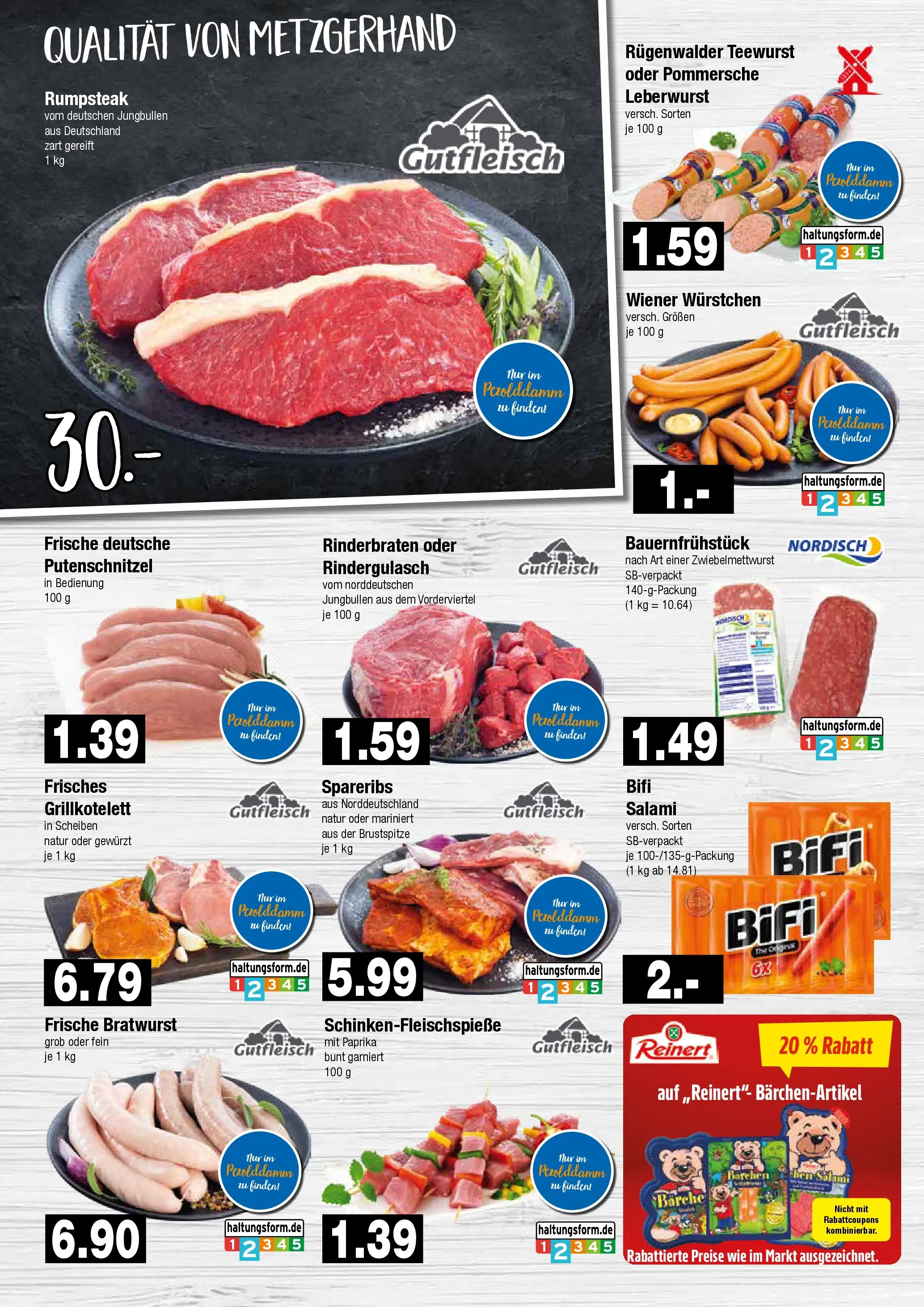 Edeka prospekt Hamburg	 (ab 05.04.2026) » Angebote Online | Seite: 2 | Produkte: Rumpsteak, Paprika, Putenschnitzel, Salami