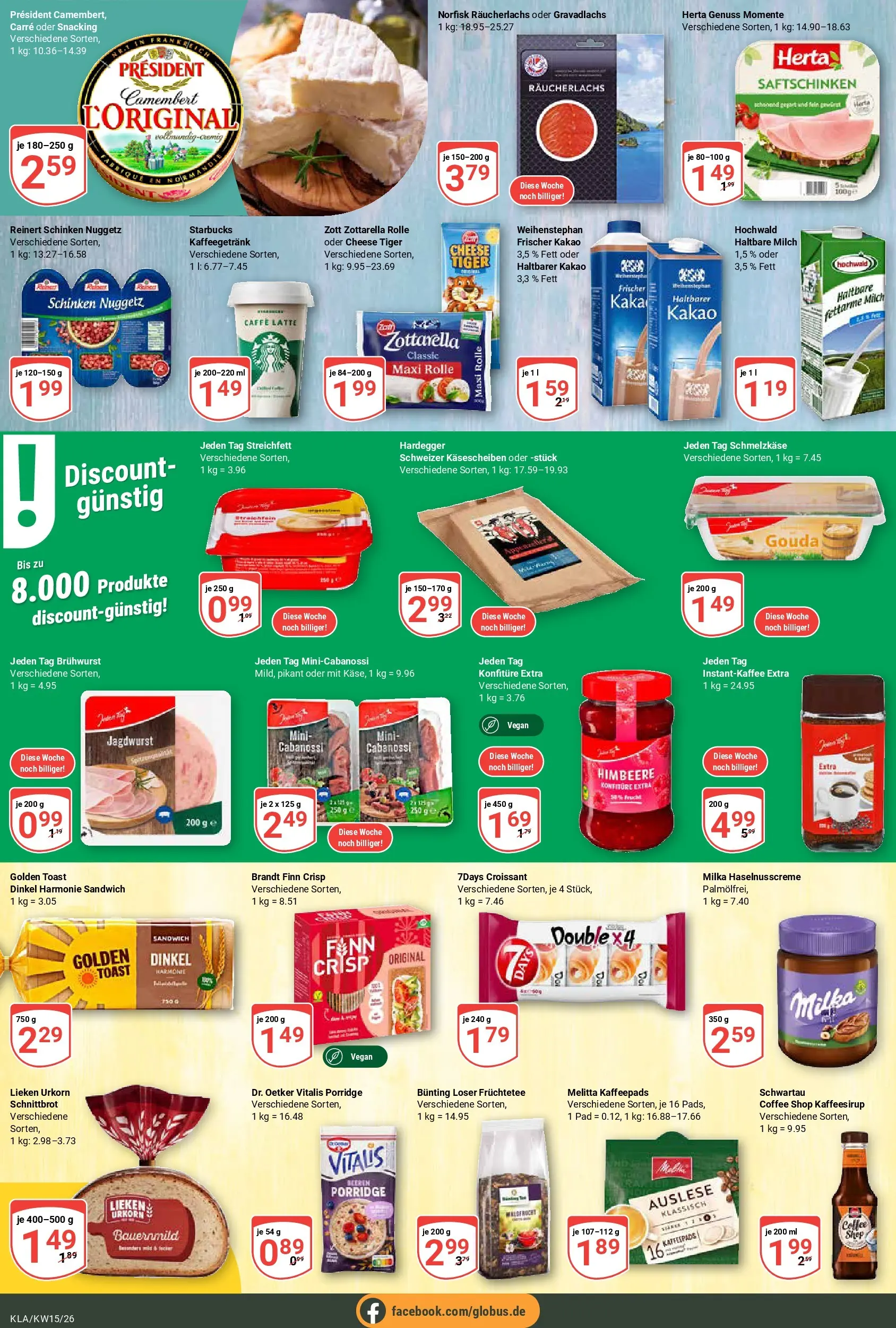 Globus prospekt Kaiserslautern	 (ab 07.04.2026) » Angebote online | Seite: 10 | Produkte: Milch, Haltbare milch, Milka, Himbeere