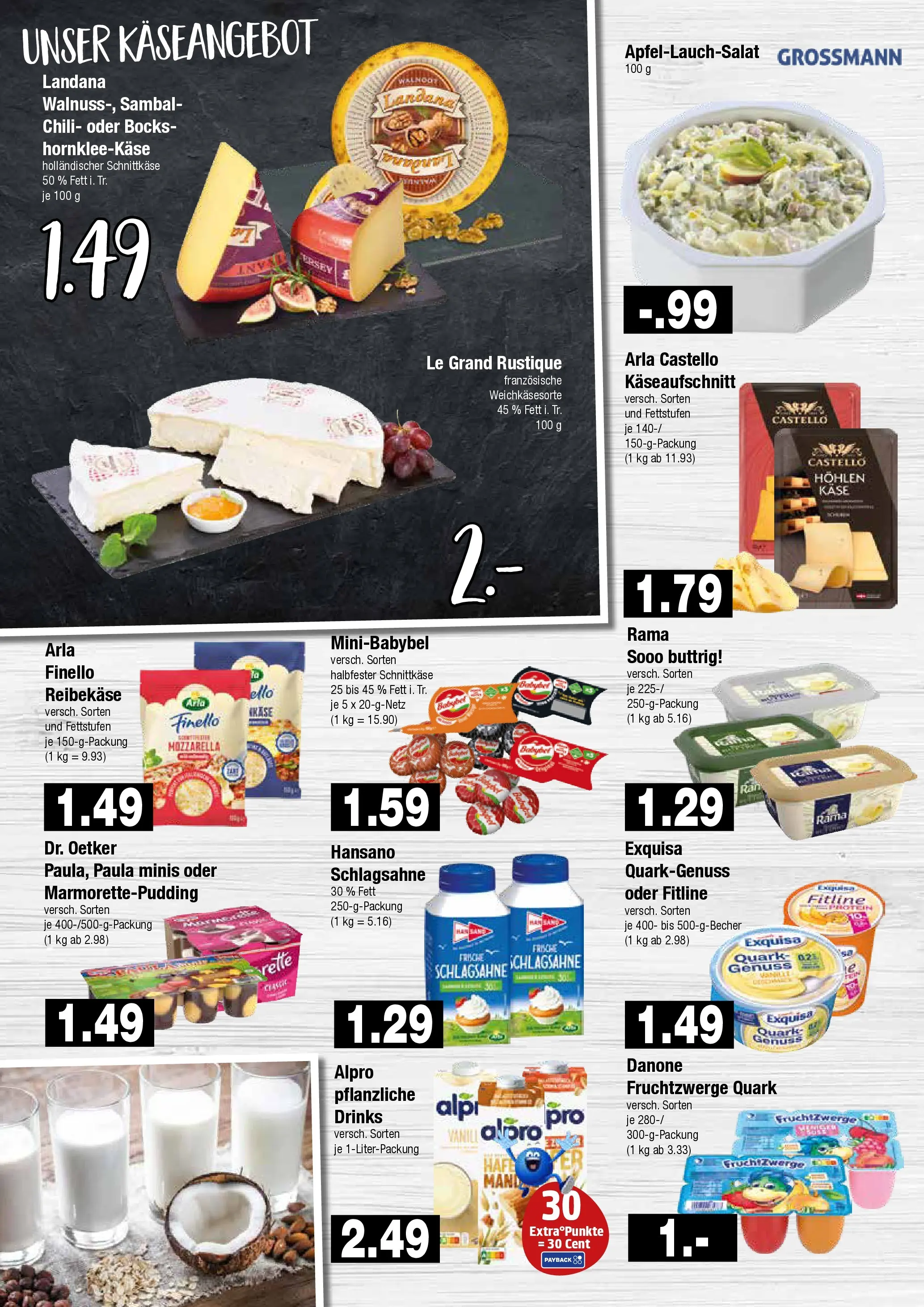 Edeka prospekt Hamburg	 (ab 05.04.2026) » Angebote Online | Seite: 4 | Produkte: Quark, Käse, Exquisa, Alpro