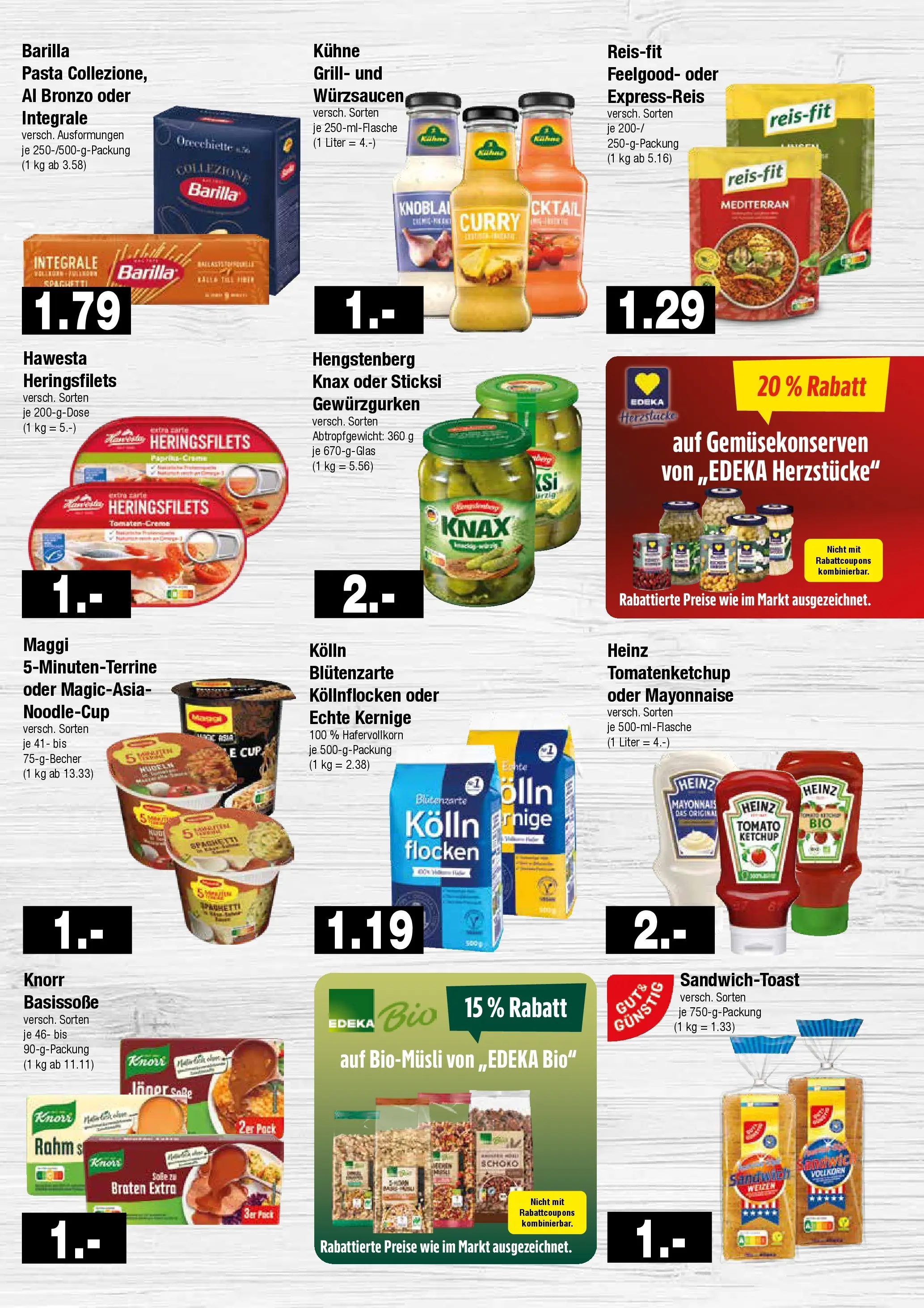 Edeka prospekt Hamburg	 (ab 05.04.2026) » Angebote Online | Seite: 5 | Produkte: Barilla, Paprika, Mayonnaise, Flocken