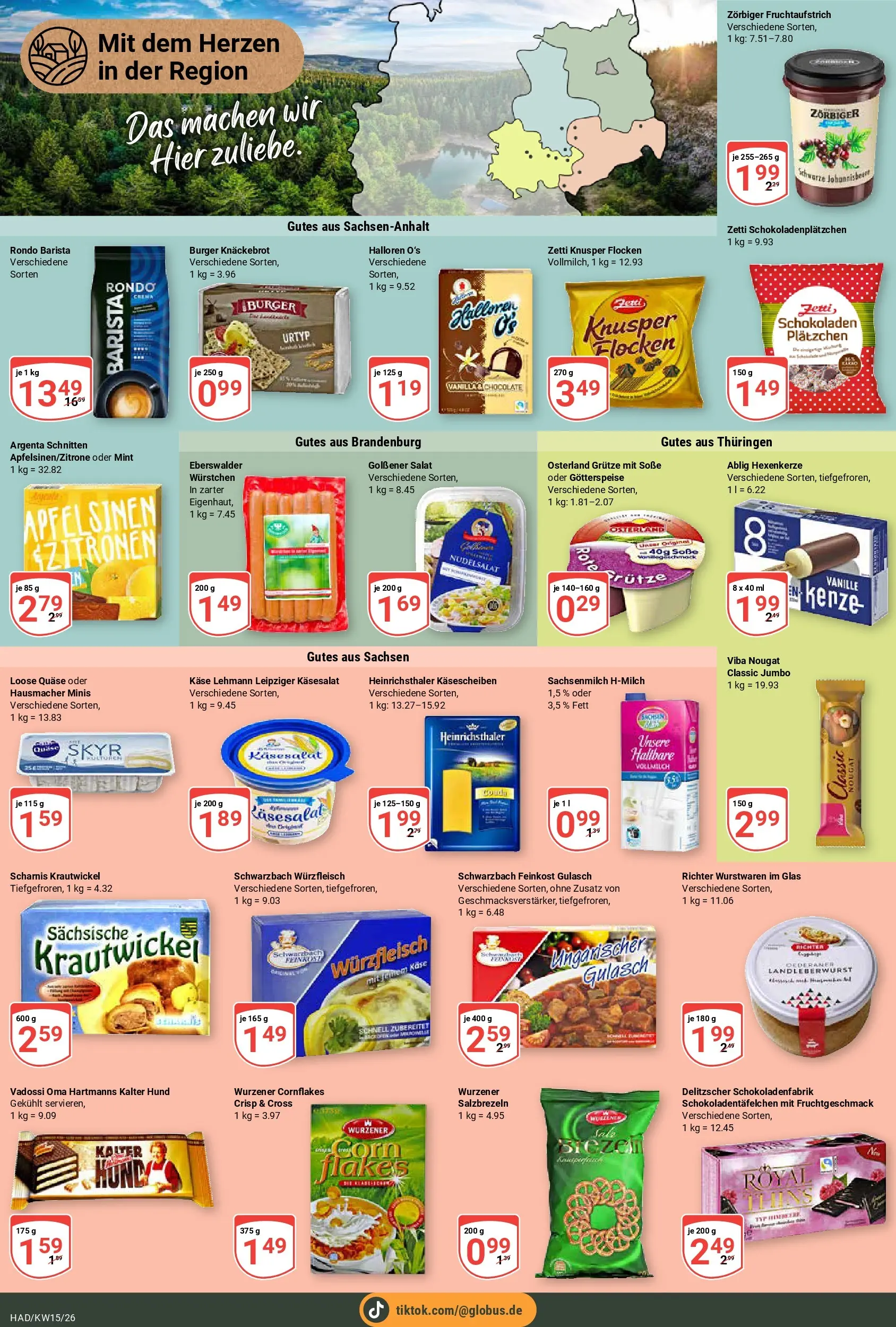 Globus prospekt Halle (saale)	 (ab 07.04.2026) » Angebote online | Seite: 13 | Produkte: Käse, Skyr, Soße, Gulasch