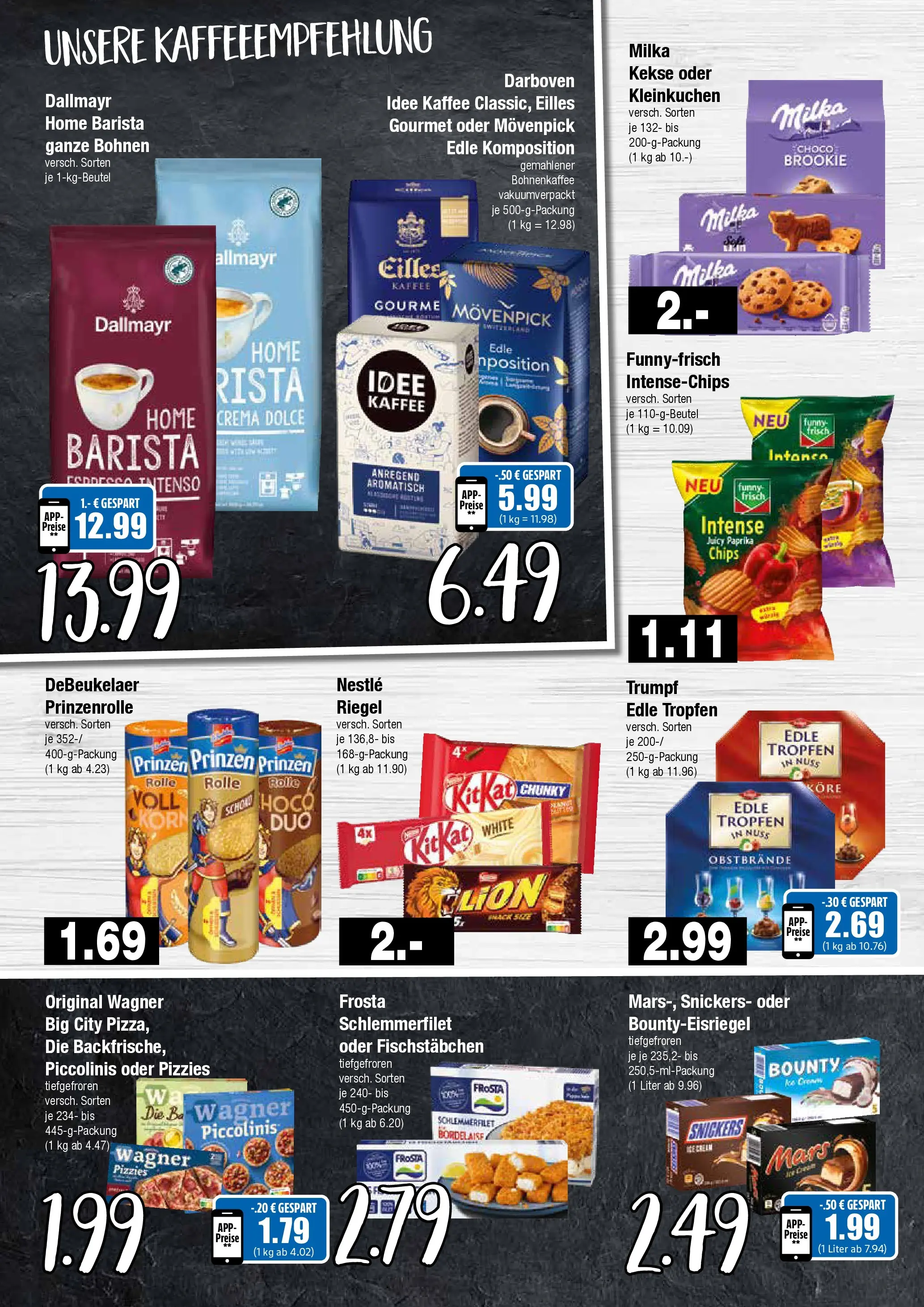 Edeka prospekt Hamburg	 (ab 05.04.2026) » Angebote Online | Seite: 6 | Produkte: Idee kaffee, Eilles kaffee, Snickers, Dallmayr