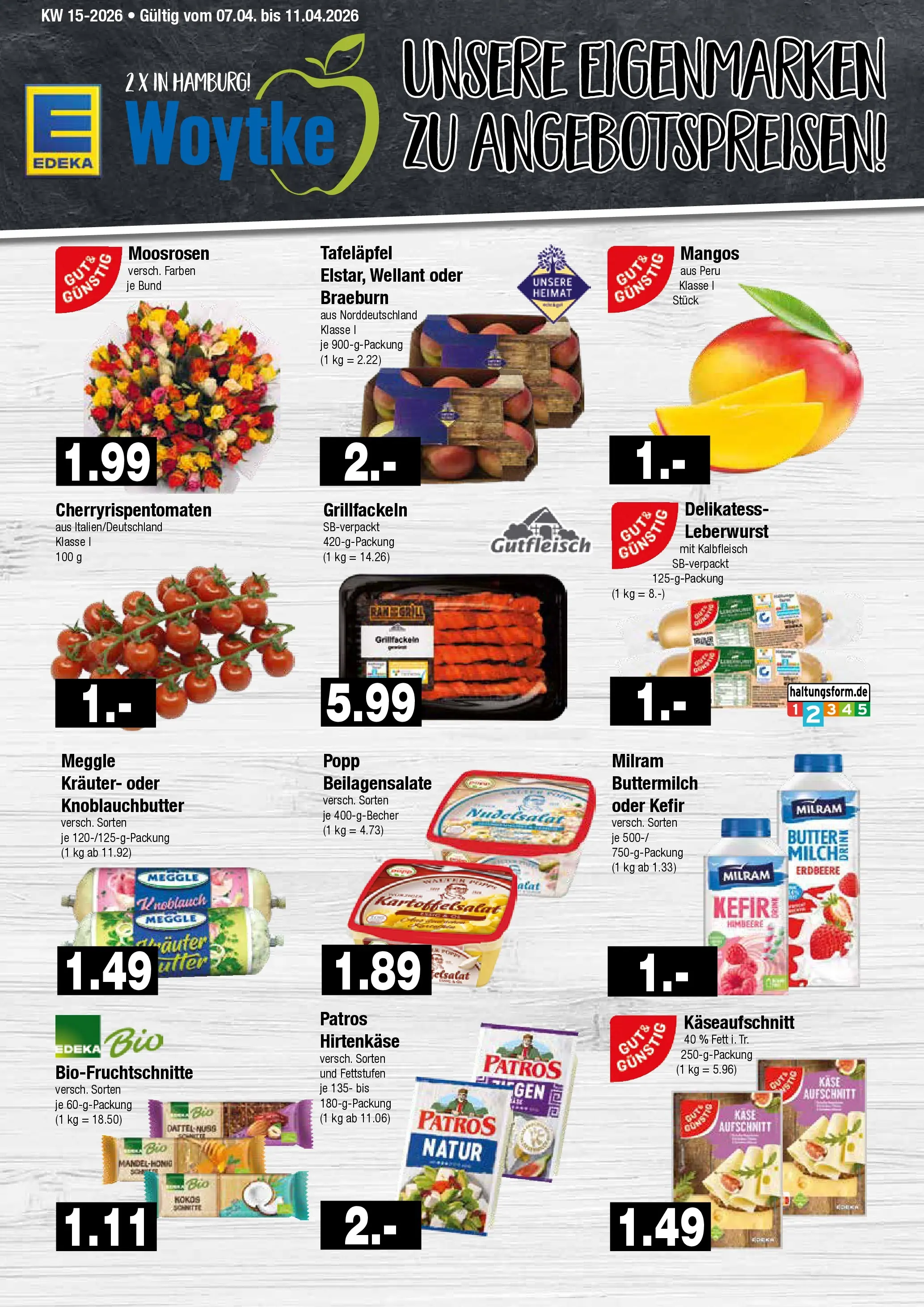 Edeka prospekt Hamburg	 (ab 05.04.2026) » Angebote Online | Seite: 9 | Produkte: Käse, Patros, Mango, Dattel