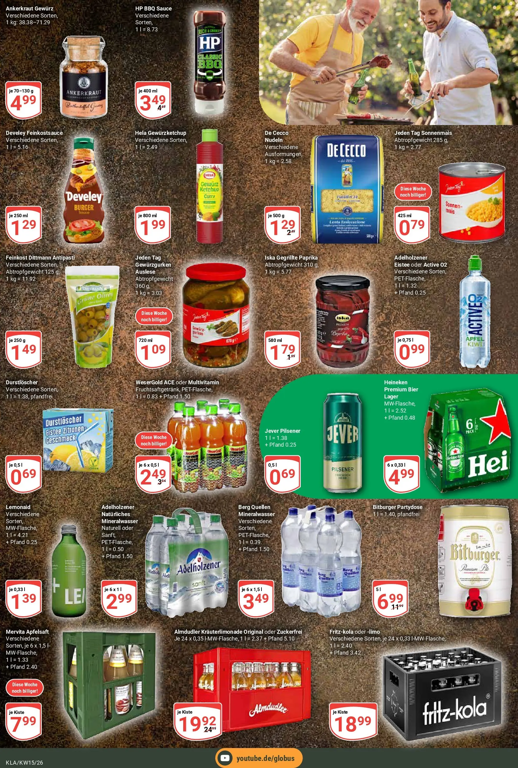 Globus prospekt Kaiserslautern	 (ab 07.04.2026) » Angebote online | Seite: 19 | Produkte: Durstloscher, Adelholzener, Apfelsaft, Zitronen