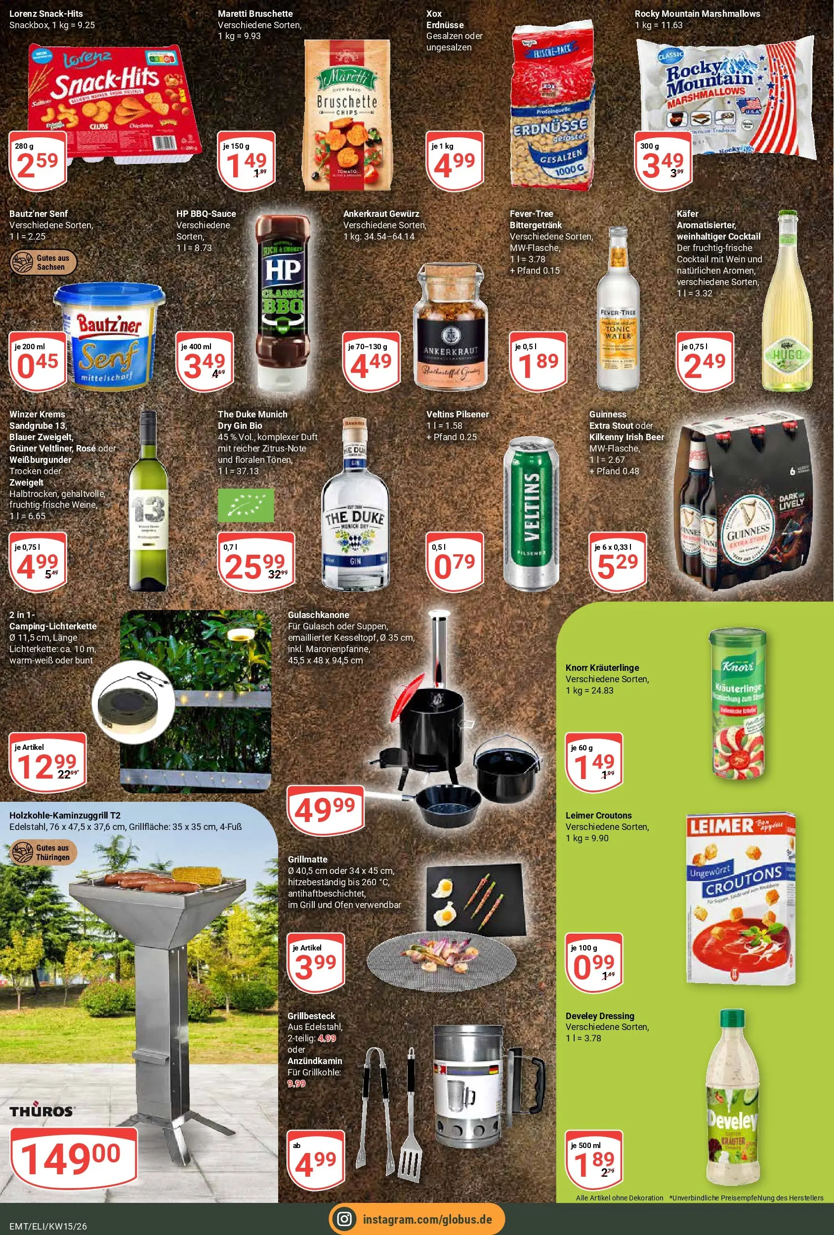 Globus prospekt Erfurt-Linderbach	 (ab 07.04.2026) » Angebote online | Seite: 9 | Produkte: HP, Dressing, Gulasch, Wein