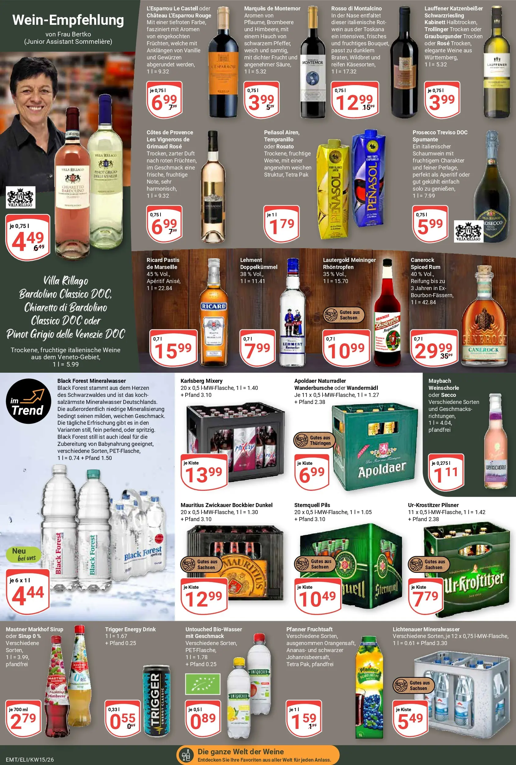 Globus prospekt Erfurt-Linderbach	 (ab 07.04.2026) » Angebote online | Seite: 16 | Produkte: Energy, Pils, Rouge, Mixery