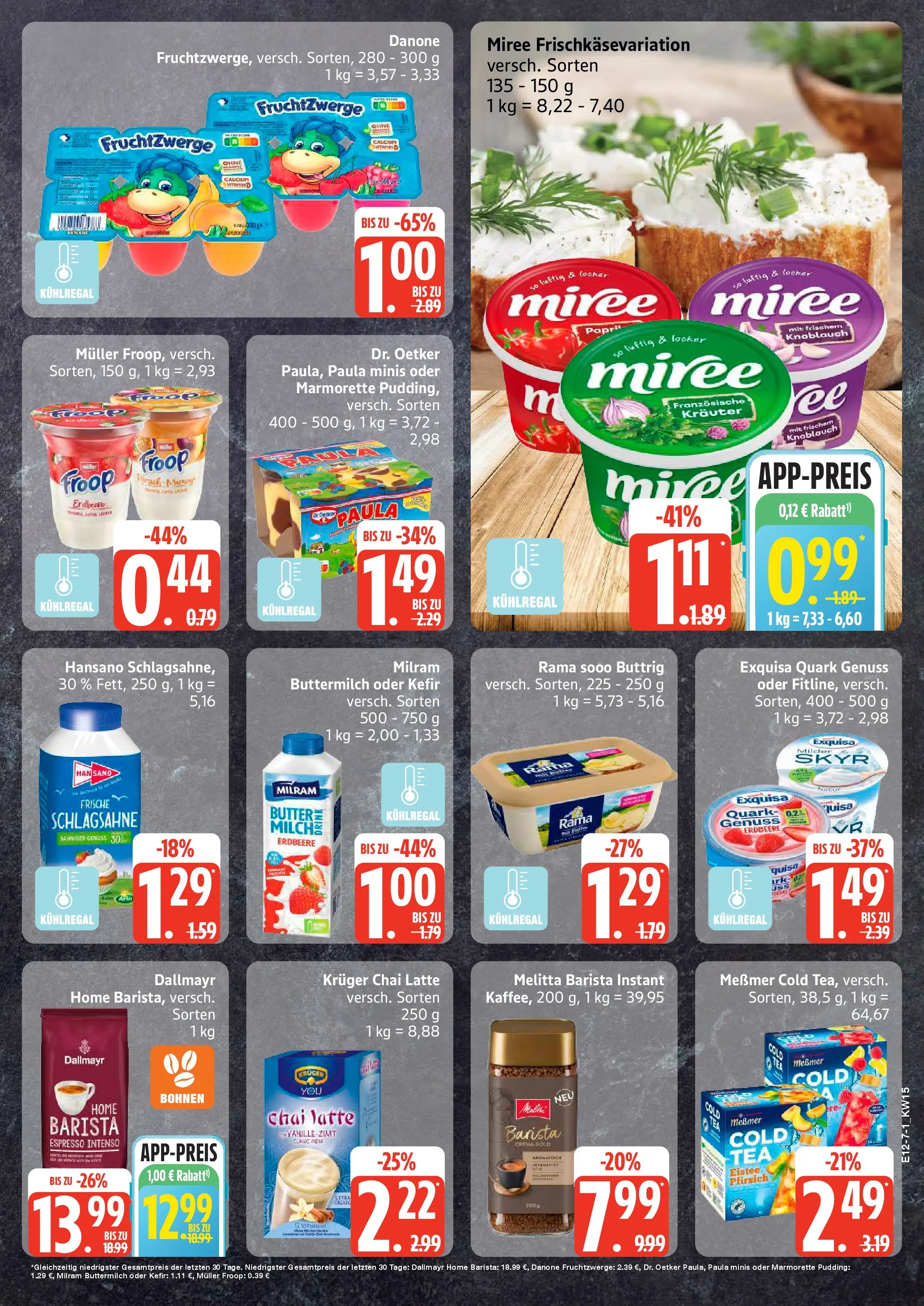 Edeka prospekt Rostock-Gehlsdorf	 (ab 05.04.2026) » Angebote Online | Seite: 7 | Produkte: Kefir, Quark, Butter, Dallmayr