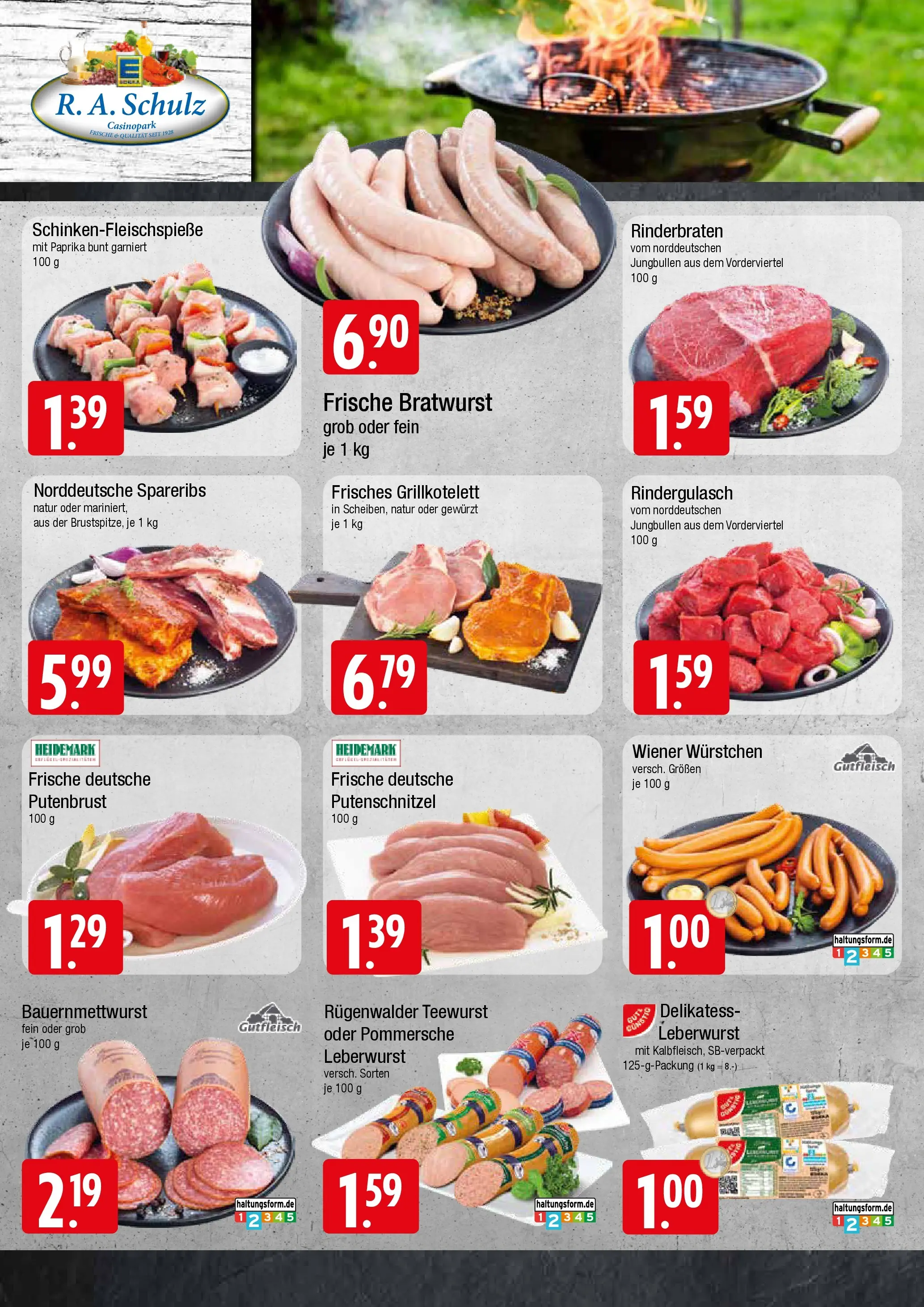 Edeka prospekt Wentorf	 (ab 05.04.2026) » Angebote Online | Seite: 2 | Produkte: Rinderbraten, Bratwurst, Paprika, Putenschnitzel