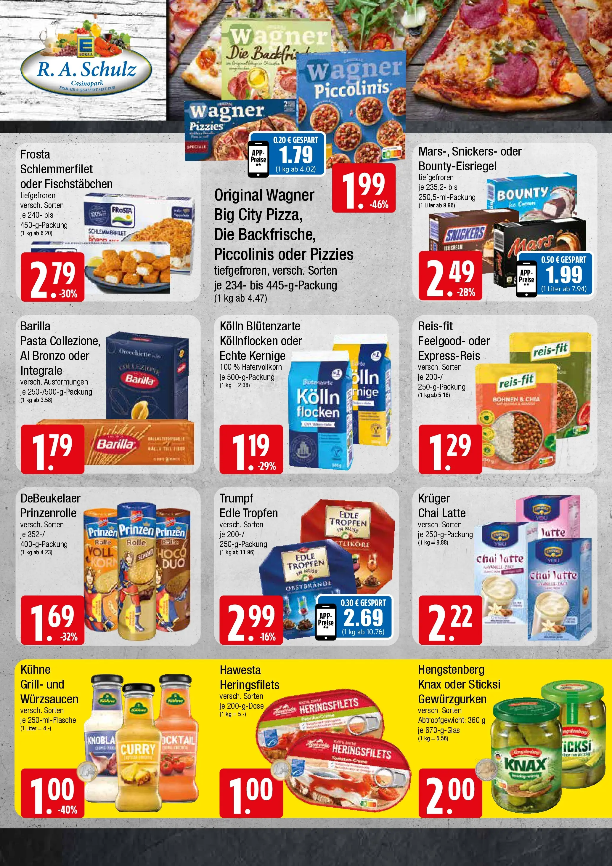 Edeka prospekt Wentorf	 (ab 05.04.2026) » Angebote Online | Seite: 6 | Produkte: Barilla, Snickers, Pizza, Flocken