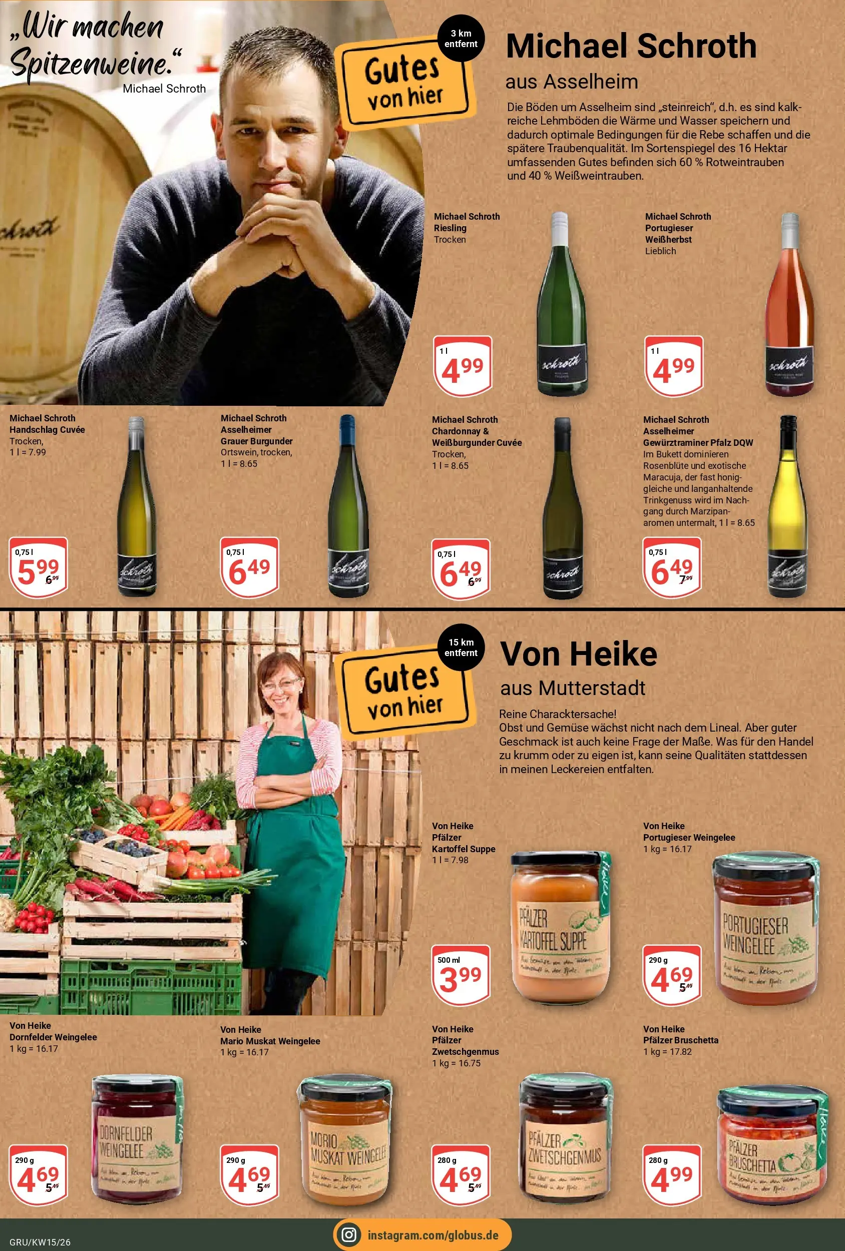 Globus prospekt Grünstadt	 (ab 07.04.2026) » Angebote online | Seite: 12 | Produkte: Wasser, Gemüse, Obst