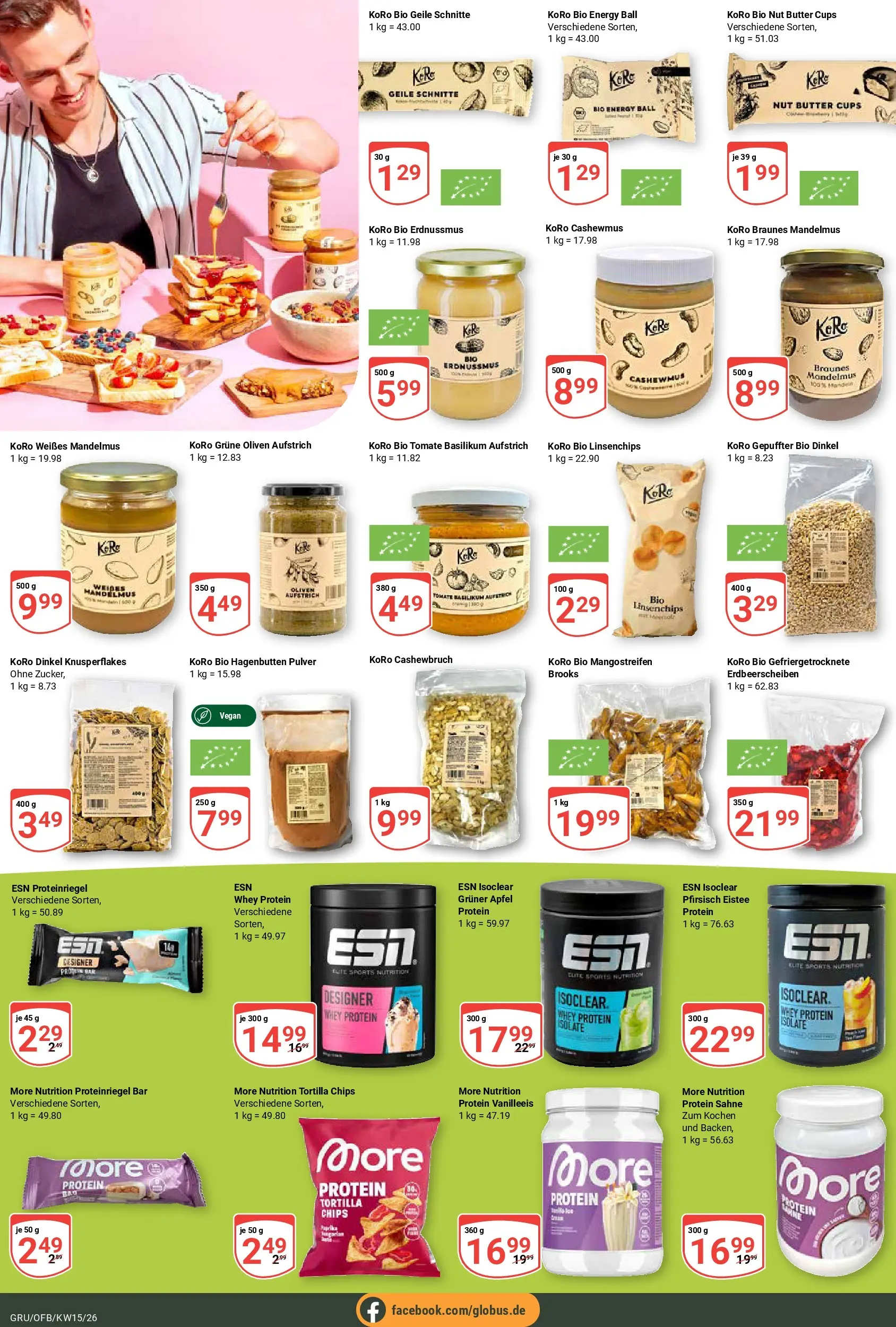 Globus prospekt Grünstadt	 (ab 07.04.2026) » Angebote online | Seite: 17 | Produkte: Energy, Butter, Äpfel, Chips