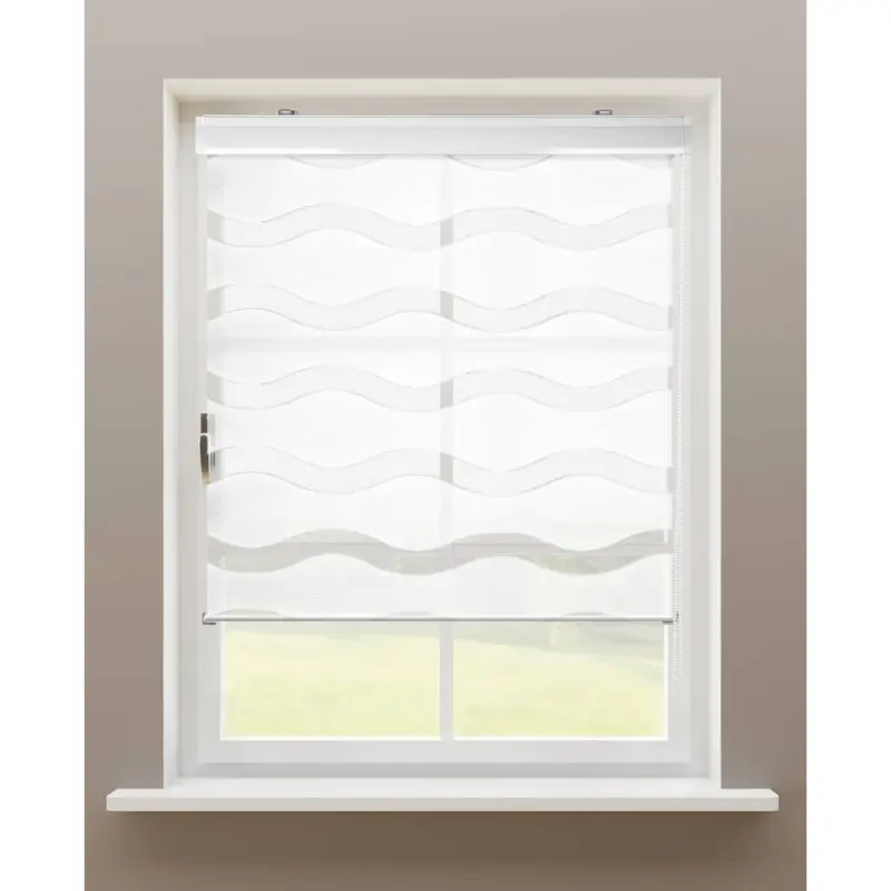 Doppelrollo mit Blende Welle