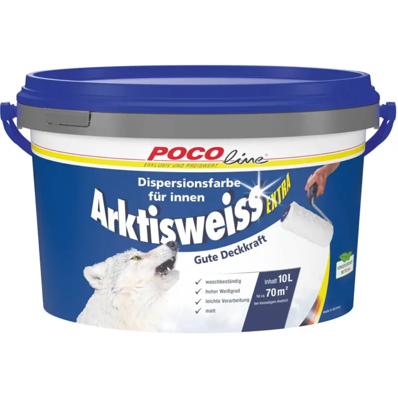 POCOline Raumfarbe Arktiswei&szlig;