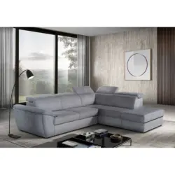 Ecksofa mit Bettfunktion und Bettkasten