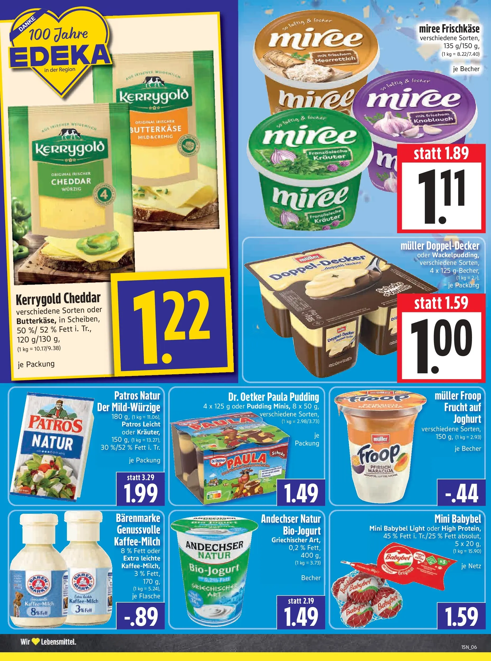 Angebote - Edeka Hahner: Wochenangebote (ab 05.04.2026) zum Blättern | Seite: 8 | Produkte: Froop, Joghurt, Knoblauch, Babybel