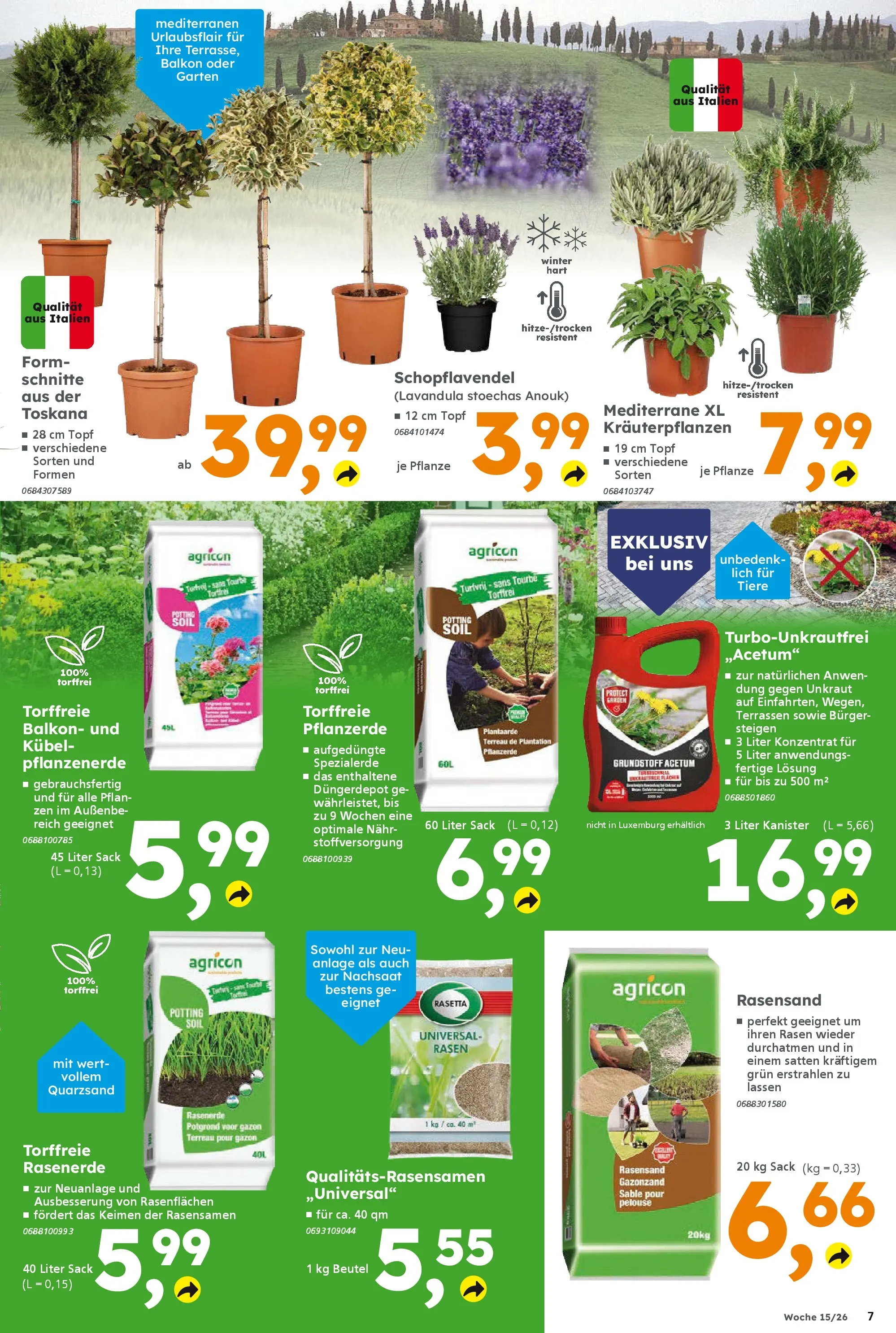 Globus Baumarkt Prospekt Dresden	 (ab 06.04.2026) zum Blättern | Seite: 7 | Produkte: Pflanzerde, Burger