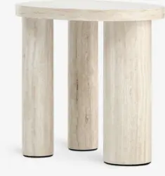 JYSK Măsuță cafea LUNDEBORG 38x50 asp travertin