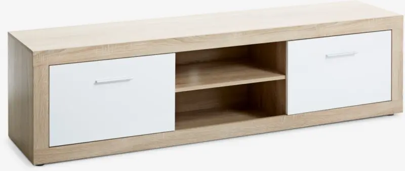 JYSK Comodă TV FAVBRO stejar/alb