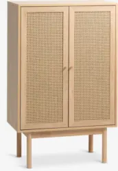 JYSK Dulap HALMSTAD 2 uși poliratan/stejar cald