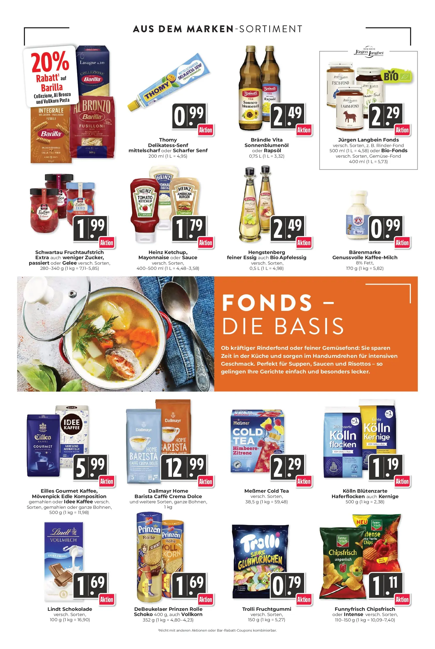 Angebote - Hieber's Frischecenter: Meine Woche (ab 05.04.2026) zum Blättern | Seite: 9 | Produkte: Kaffee, Schokolade, Rapsöl, Messmer