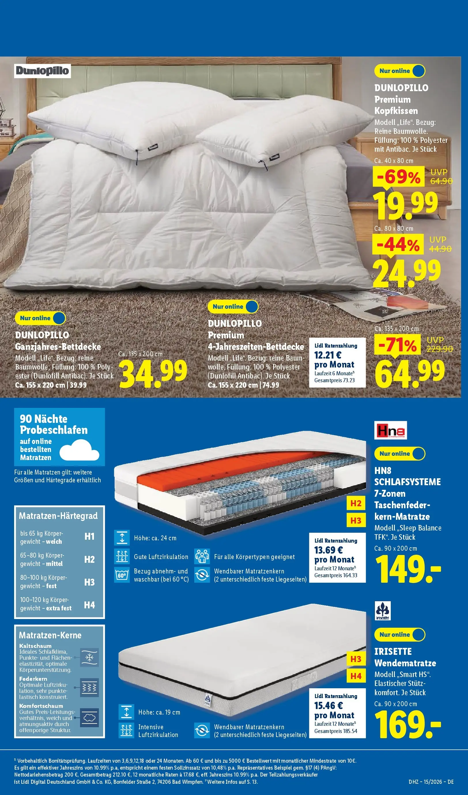 Lidl Prospekt Senftenberg (ab 05.04.2026) zum Blättern » Angebote | Seite: 7 | Produkte: Gewicht, Bad, Kopfkissen