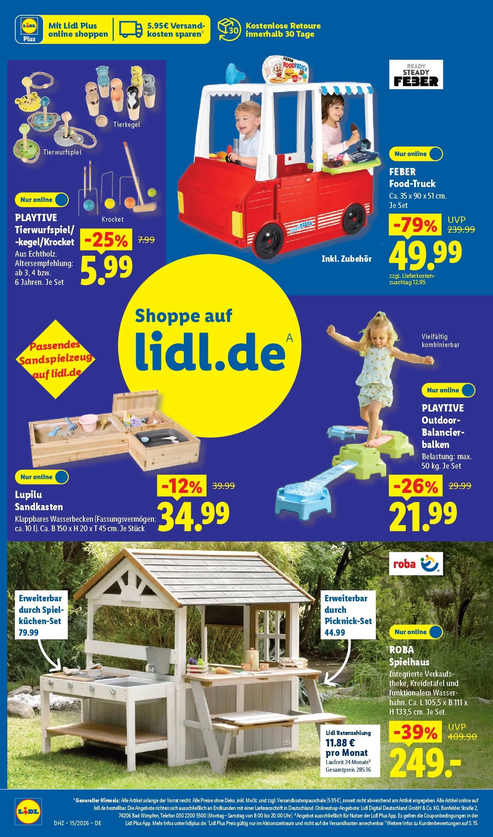 Lidl Prospekt Senftenberg (ab 05.04.2026) zum Blättern » Angebote | Seite: 28 | Produkte: Spiel, Bad, Wasser, Telefon
