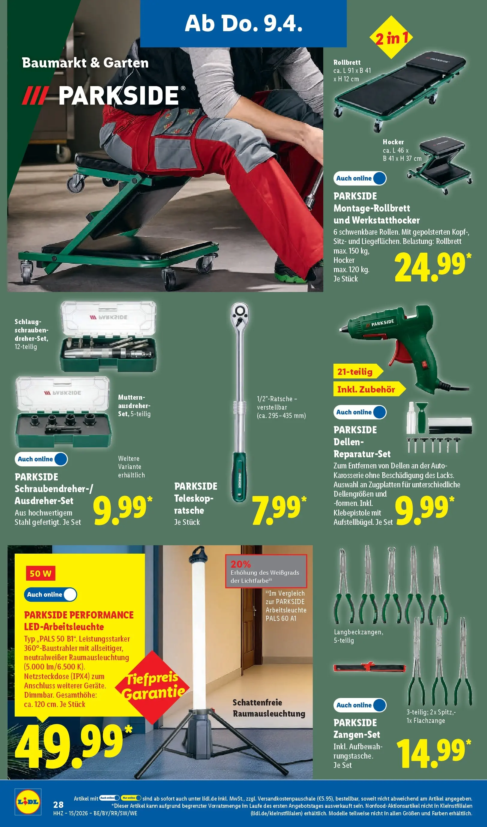 Lidl Prospekt Plettenberg (ab 05.04.2026) zum Blättern » Angebote | Seite: 42 | Produkte: Hocker