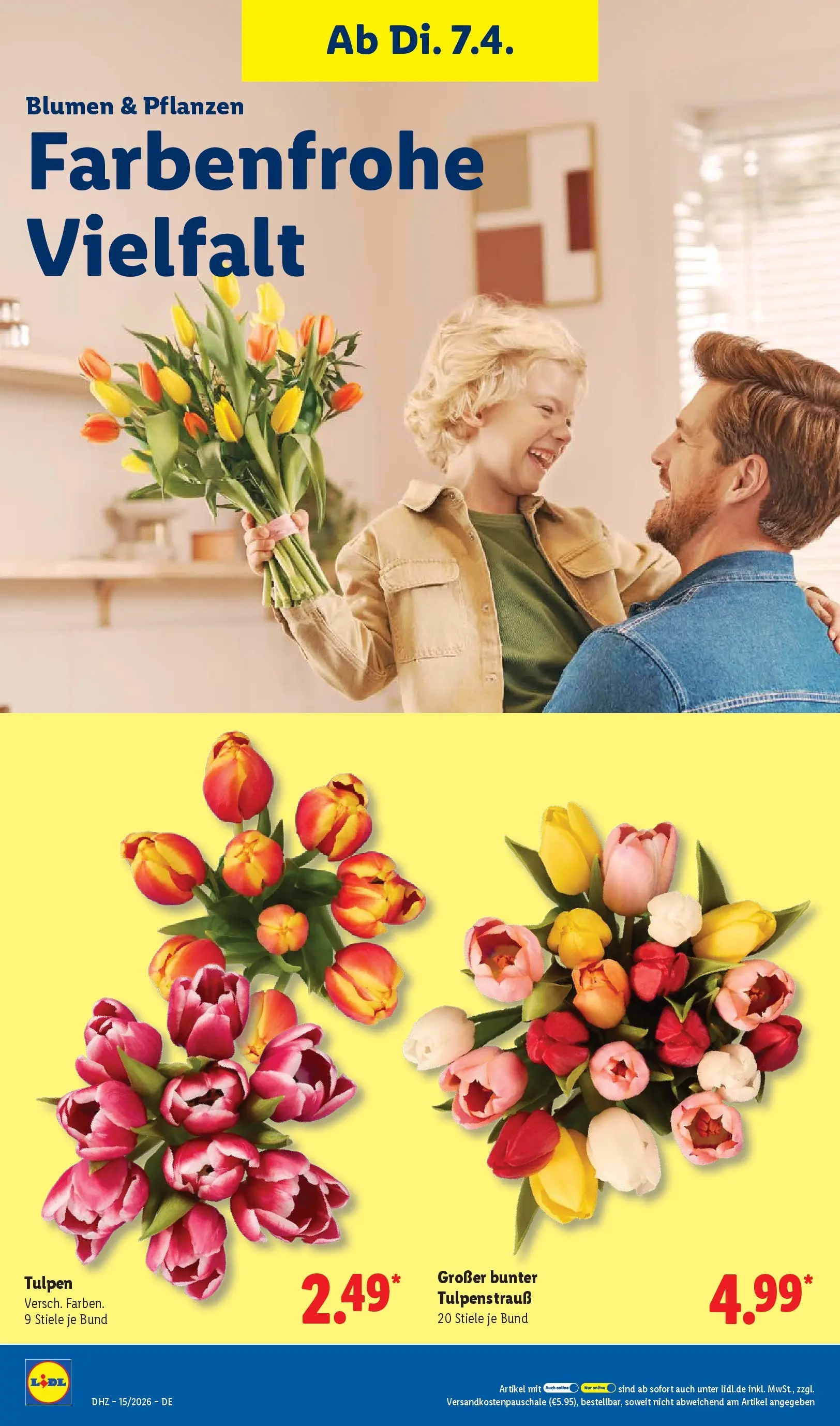 Lidl Prospekt Senftenberg (ab 05.04.2026) zum Blättern » Angebote | Seite: 62 | Produkte: Blumen