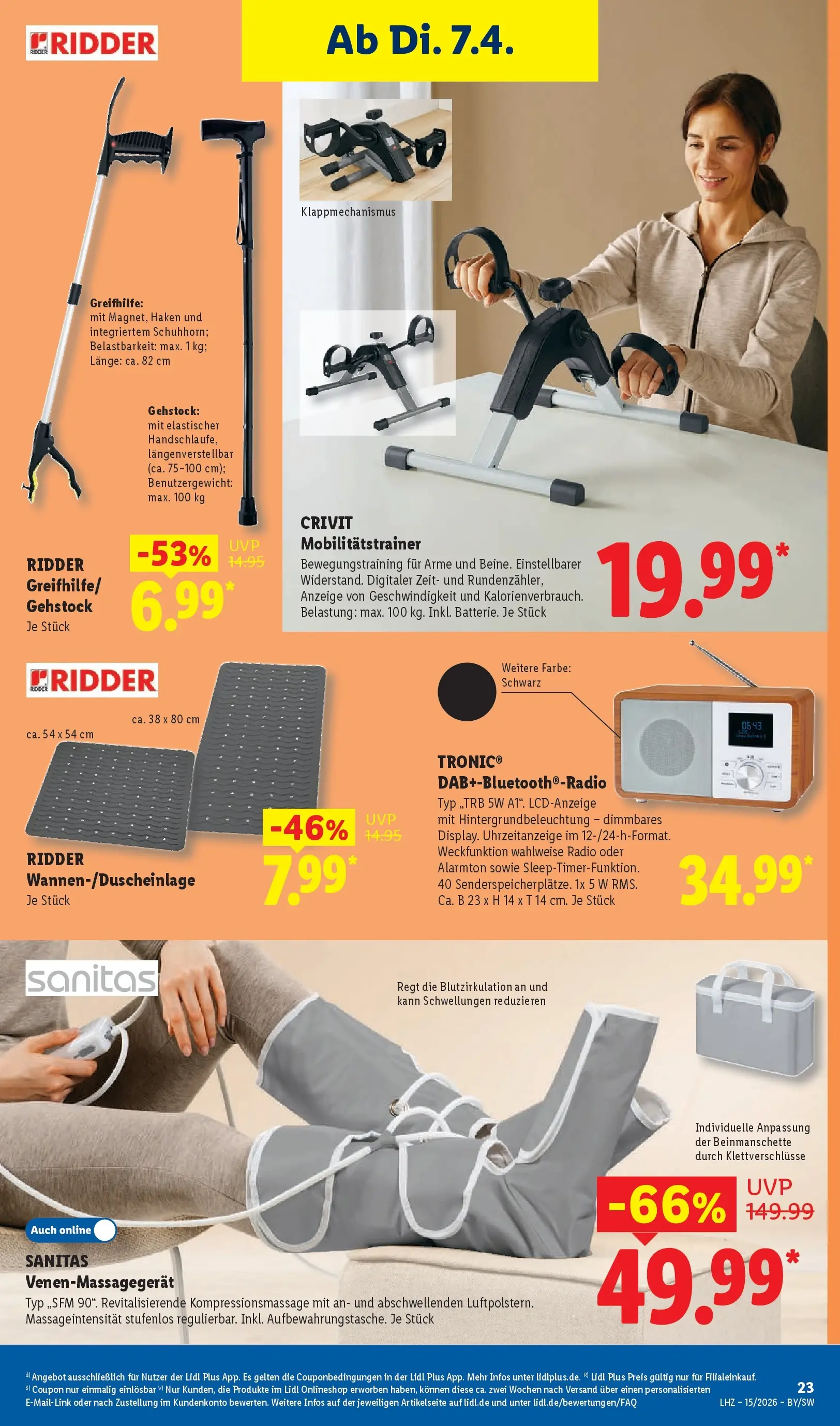 Lidl Prospekt Hof-innenstadt (ab 05.04.2026) » Angebote online | Seite: 37 | Produkte: Radio Lidl Prospekt Hof-innenstadt (ab 05.04.2026) zum Blättern » Angebote | Seite: 37 | Produkte: Radio