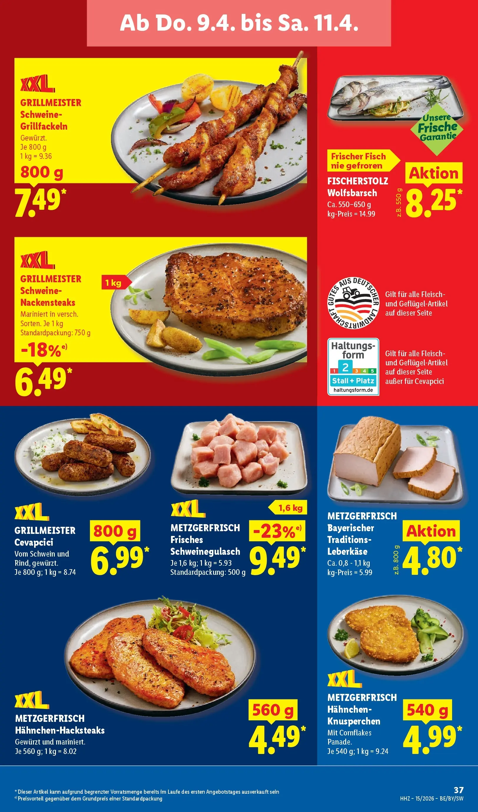 Lidl Prospekt Hof-innenstadt (ab 05.04.2026) » Angebote online | Seite: 55 | Produkte: Schweinegulasch, Nackensteaks, Hahnchen, Fisch Lidl Prospekt Hof-innenstadt (ab 05.04.2026) zum Blättern » Angebote | Seite: 55 | Produkte: Schweinegulasch, Nackensteaks, Hahnchen, Fisch