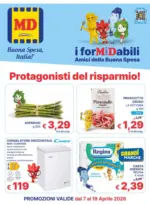 MD Discount Tutto a ... 1&euro;, 1.5&euro;, 2&euro;, 2.5&euro;, 3&euro; - al 19.04.2026