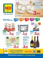 MD Discount Tutto a ... 1&euro;, 1.5&euro;, 2&euro;, 2.5&euro;, 3&euro; - al 19.04.2026