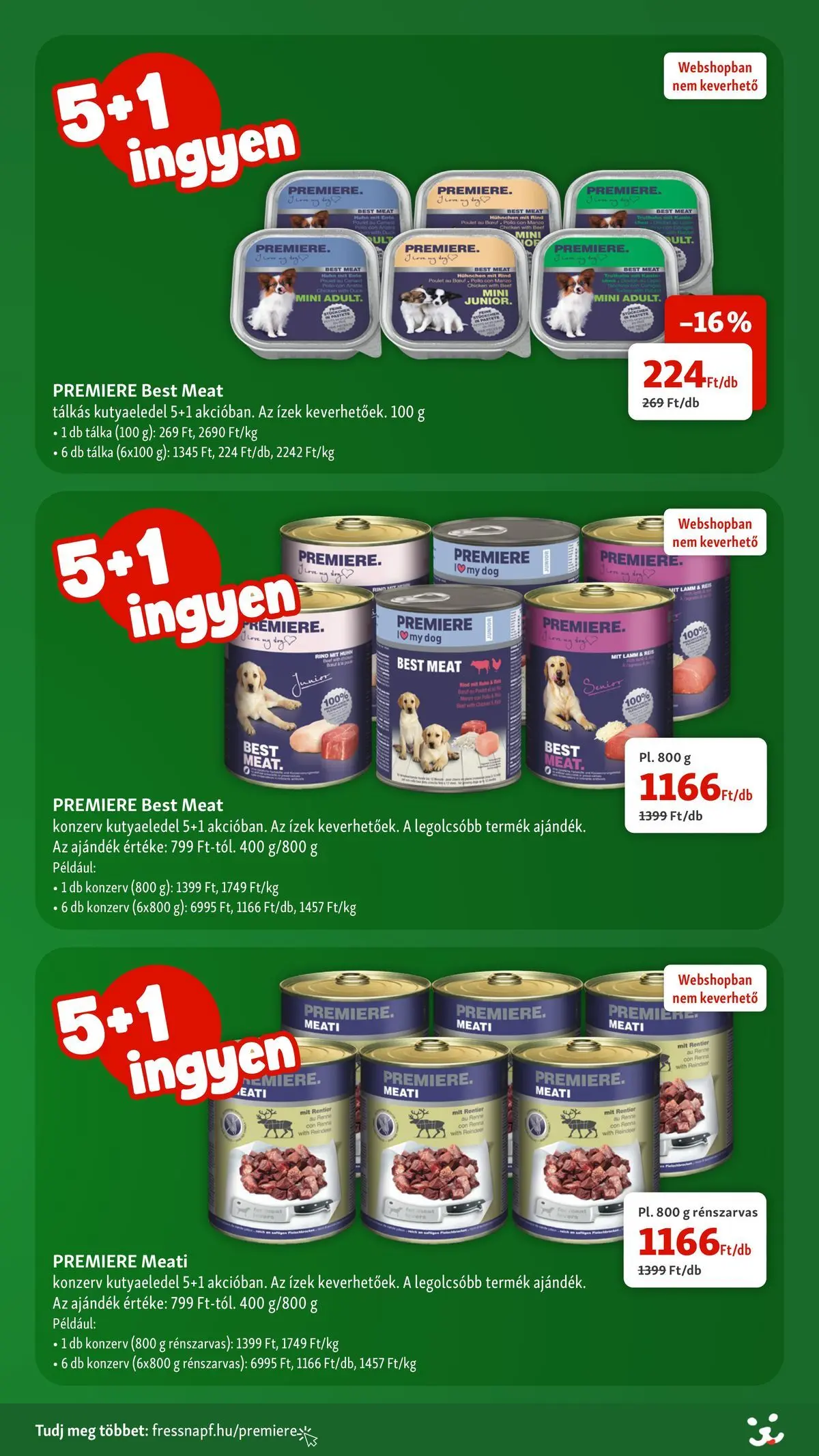 Fressnapf - Fressnapf újság érvényessége 2026.04.15-ig - 2026.04.05. -tól/töl > akció, lapozható szórólap 🛍️ | Oldal: 9 | Termékek: Kutyaeledel
