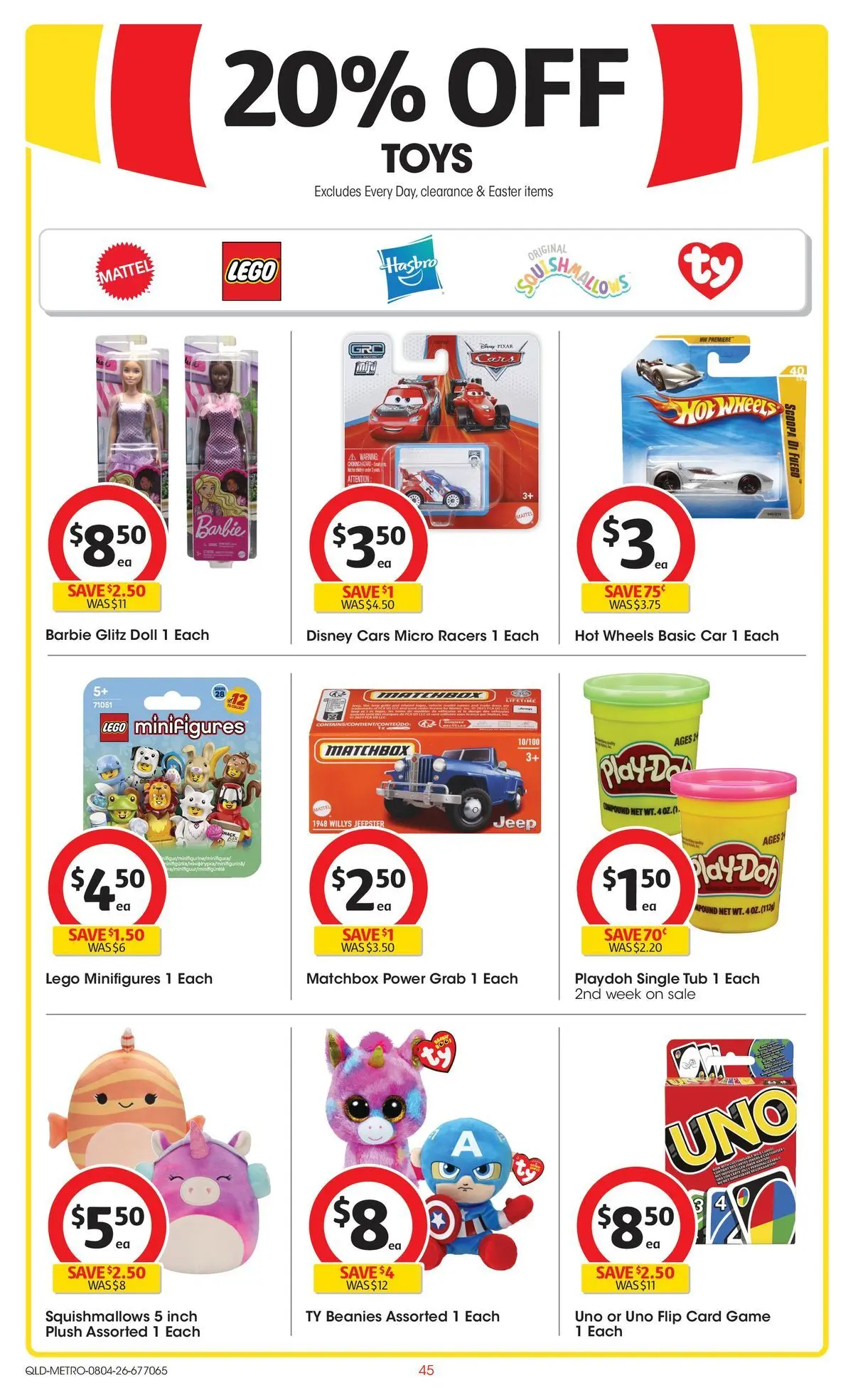 ﻿Coles catalogue valid from 08/04/2026 > Online Australia | Page: 45 | Products: Game