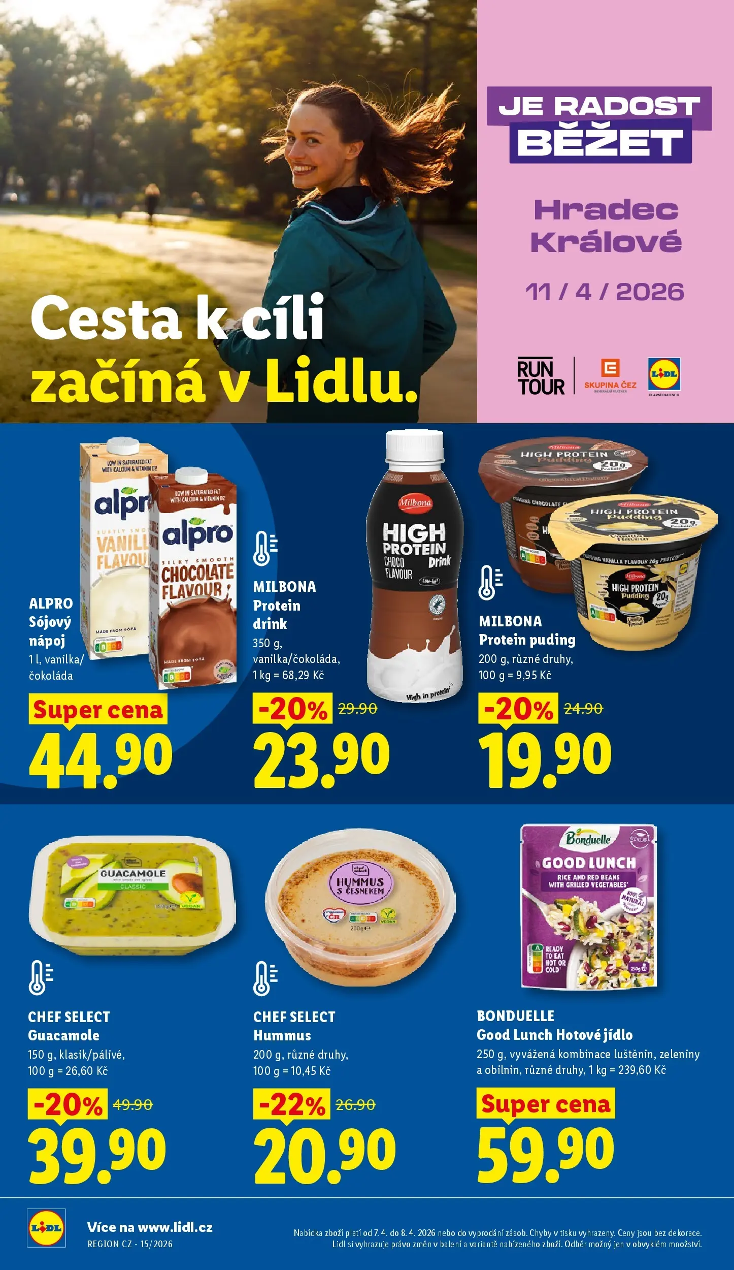 Lidl leták od 06.04.2026 - Nový akční leták | Strana: 18 | Produkty: High protein pudding, Hummus, Guacamole, Alpro