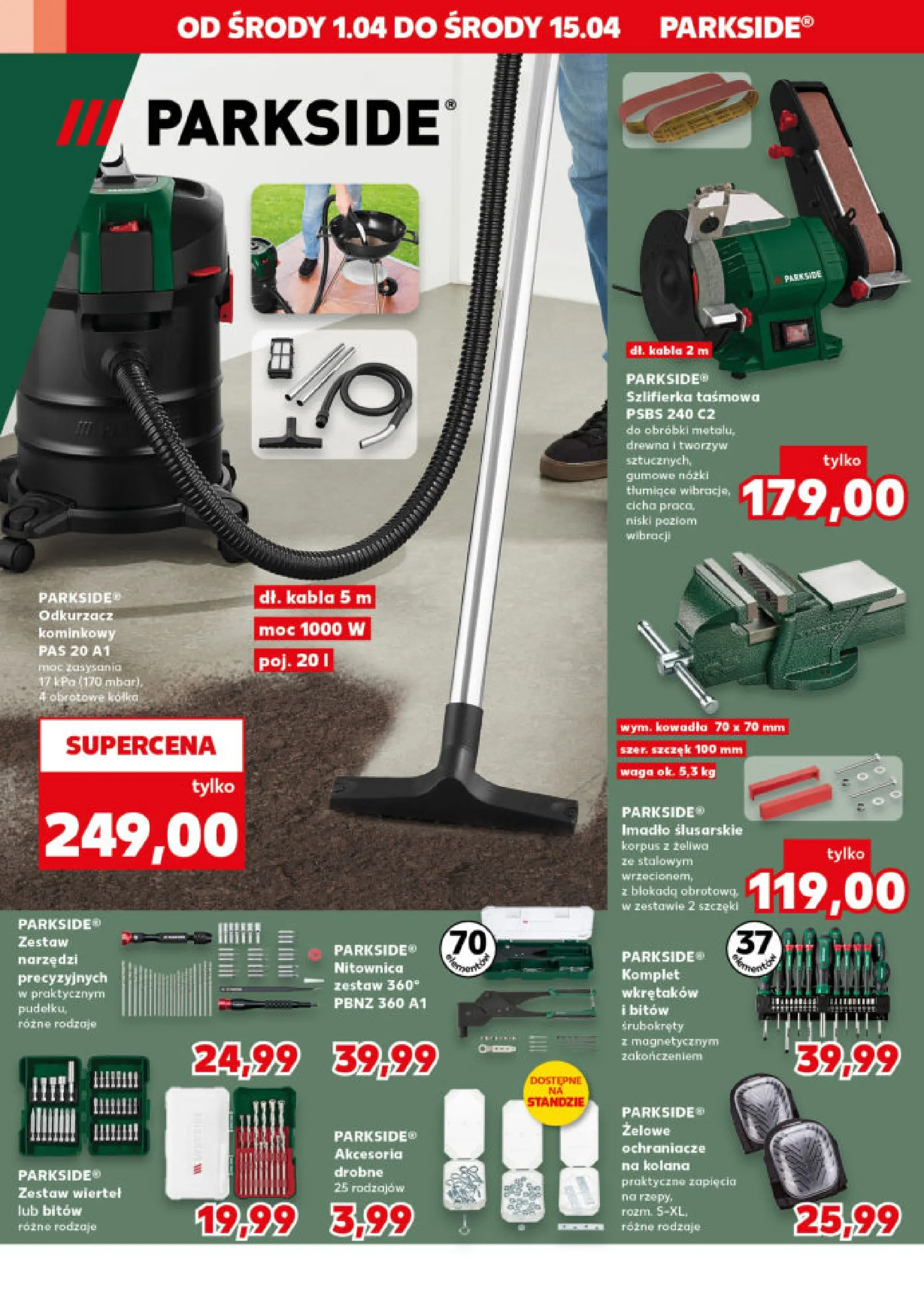 Kaufland - Kaufland Mocny Start ważne do 8.04 od 06.04.2026 - od jutra PDF | Strona: 30 | Produkty: Waga, Odkurzacz, Szlifierka