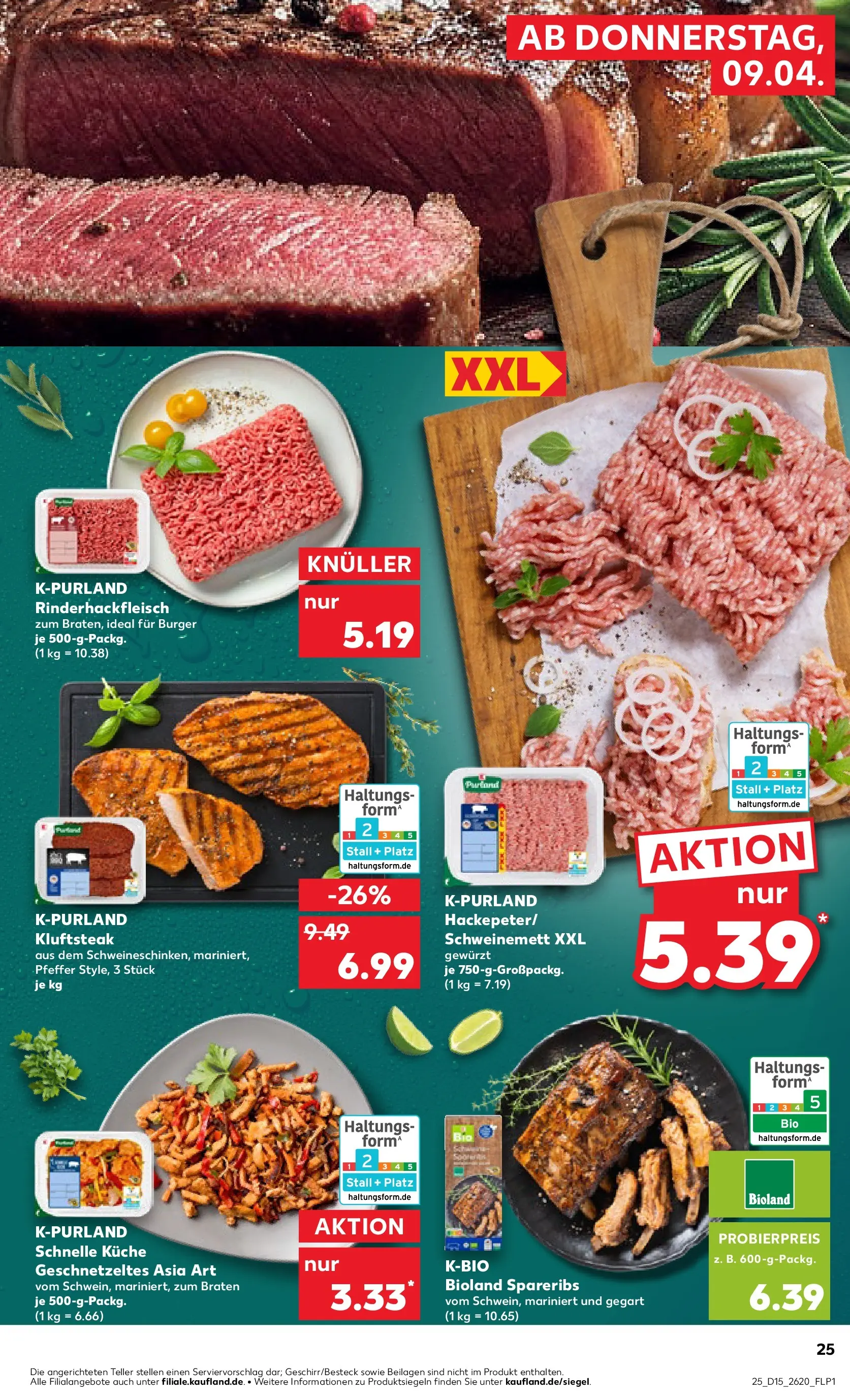 Prospekt Kaufland ab 07.04.2026 » Angebote Online zum Blättern | Seite: 37 | Produkte: Küche, Burger, Pfeffer, Steak