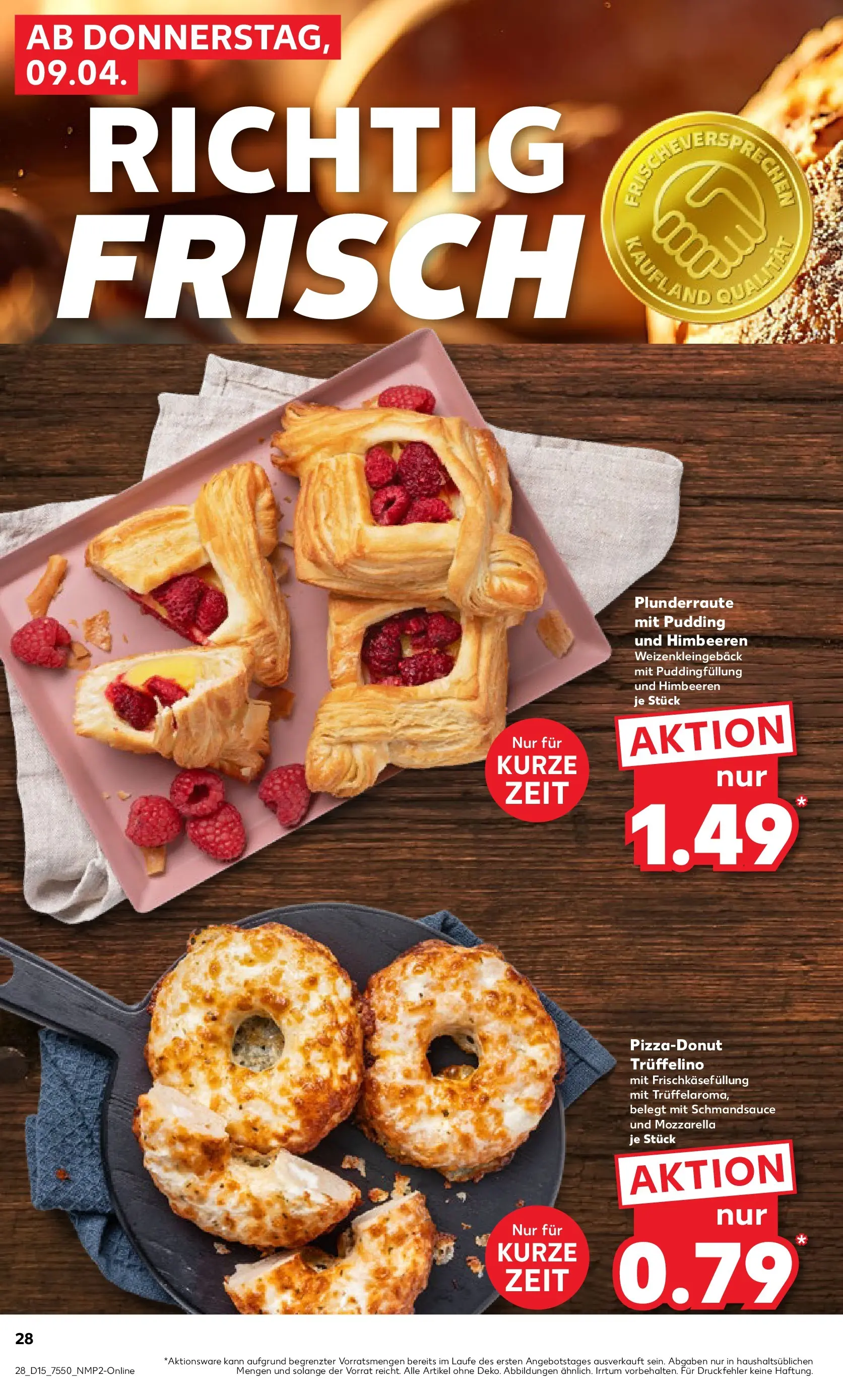 Prospekt Kaufland ab 06.04.2026 » Angebote und Werbung Online | Seite: 40 | Produkte: Himbeeren, Mozzarella, Pudding Prospekt Kaufland ab 06.04.2026 » Angebote Online zum Blättern | Seite: 40 | Produkte: Himbeeren, Mozzarella, Pudding