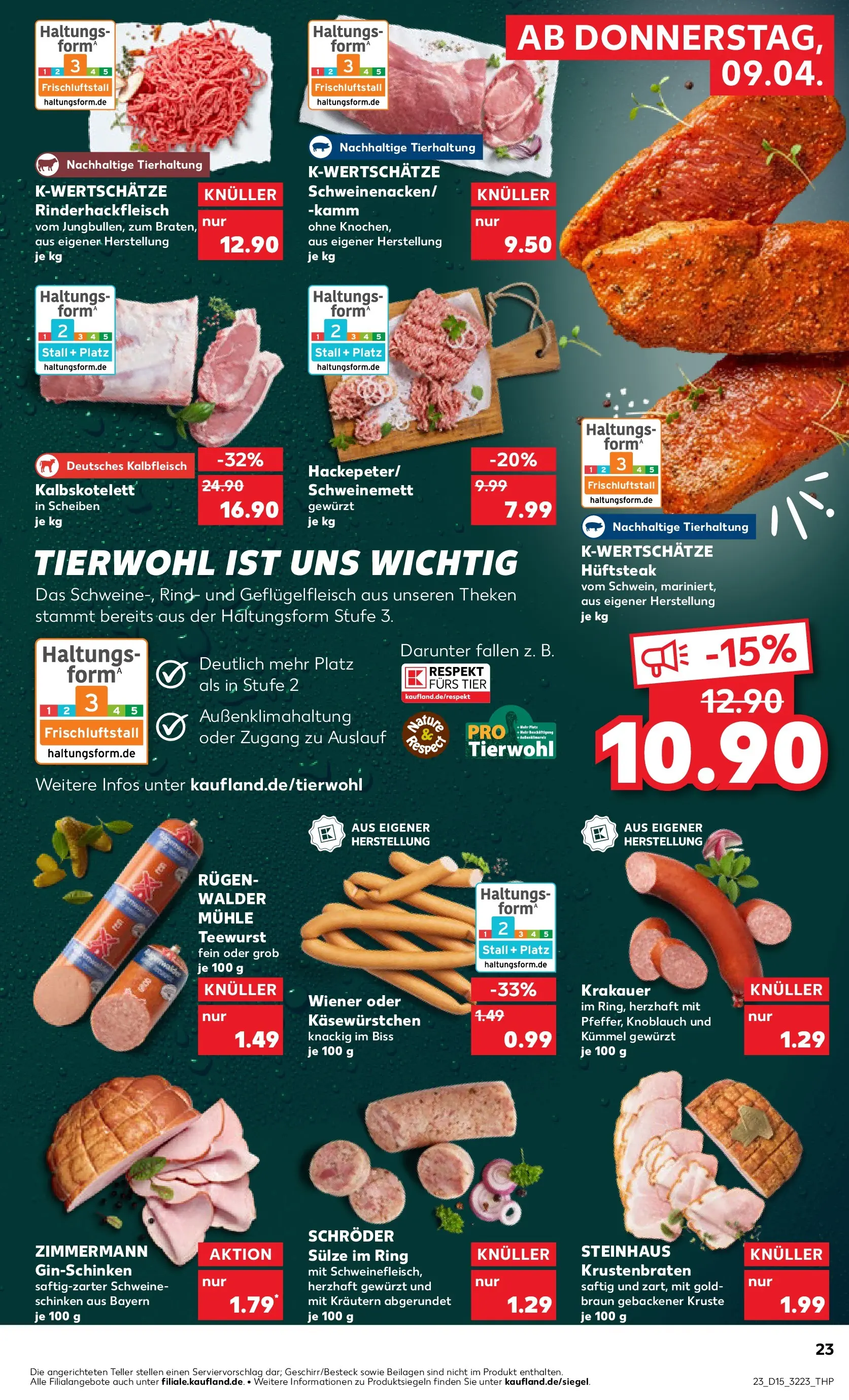 Prospekt Kaufland ab 07.04.2026 » Angebote Online zum Blättern | Seite: 35 | Produkte: Mühle, Knoblauch, Schinken, Gin