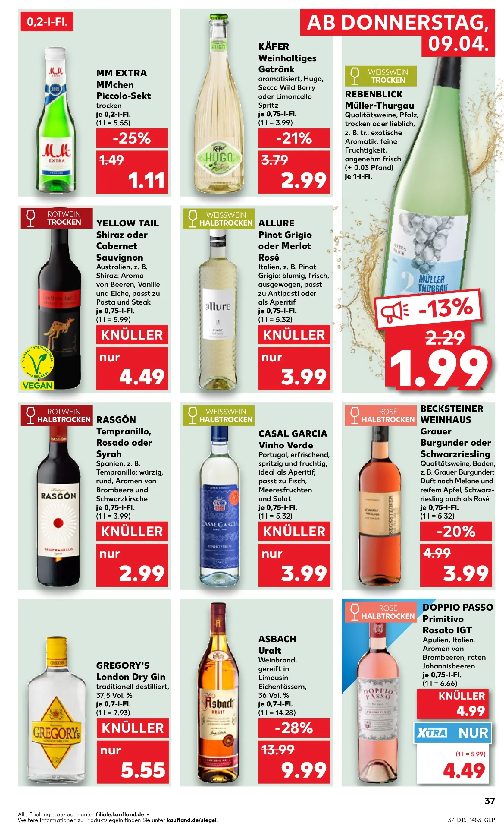 Prospekt Kaufland ab 07.04.2026 » Angebote Online zum Blättern | Seite: 49 | Produkte: Duft, Melone, Steak, Hugo